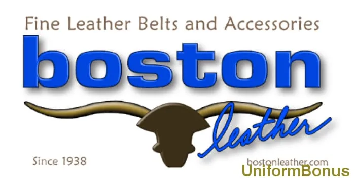 1 3/4" Black Leather Premium 5-Year Postal Belt