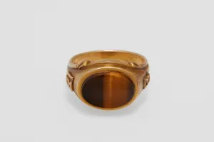 14k Tiger Eye Ring