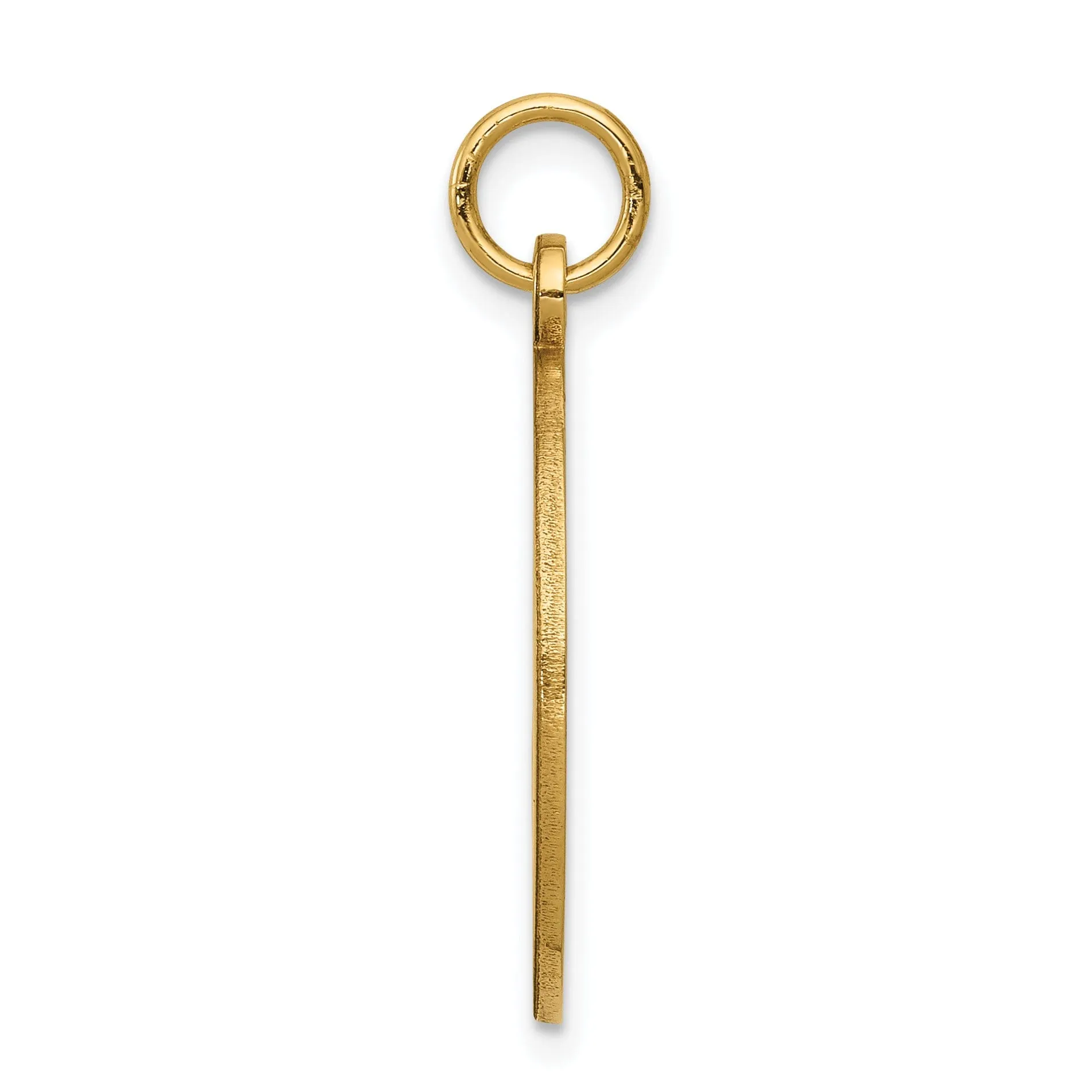 14k Yellow Gold Medical Alert Pendant