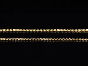 14K Yellow Gold Polished Cable Chain 24"