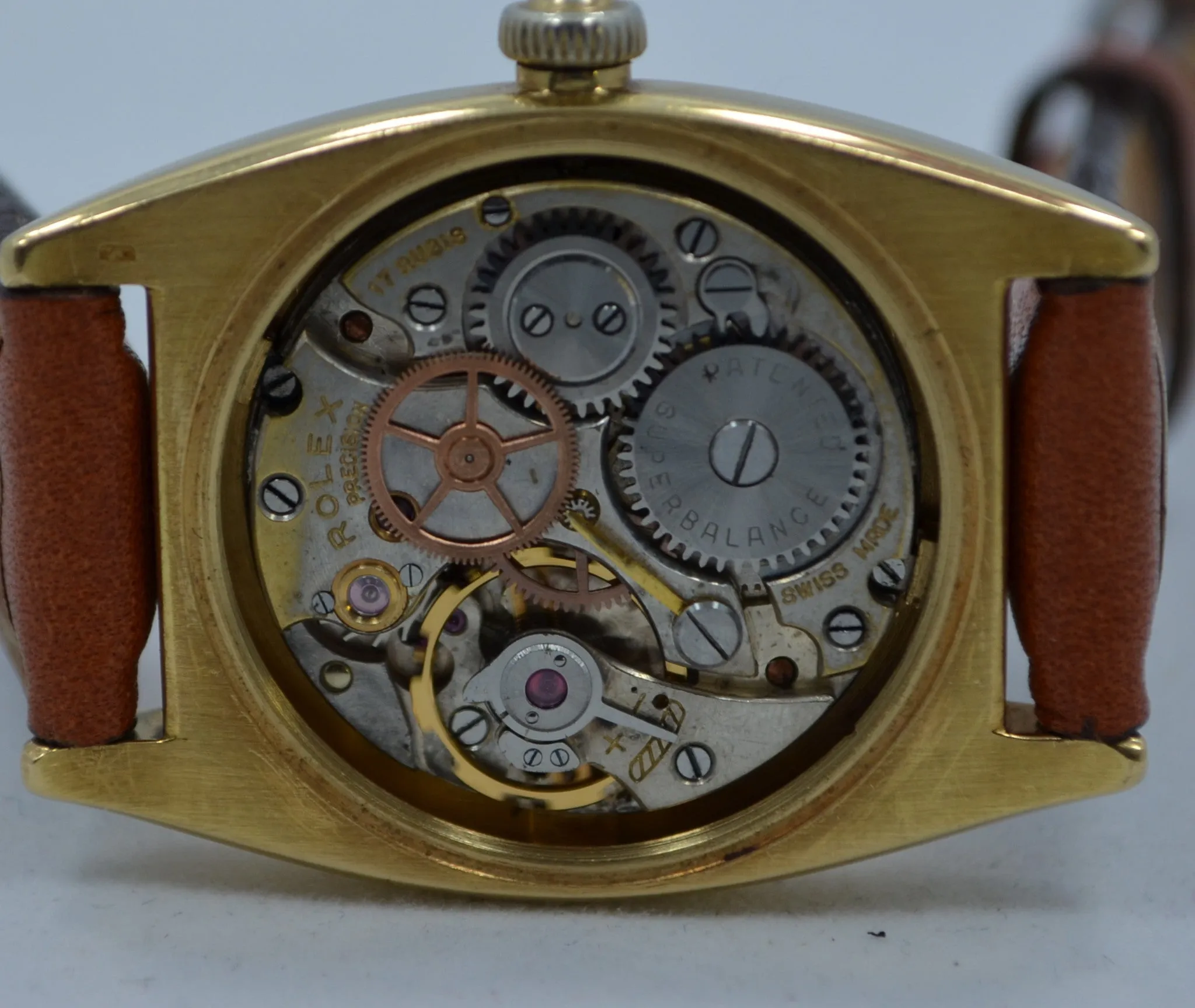 1934 Rolex 3359 Viceroy 18K Yellow Gold Manaual Wind Wristwatch
