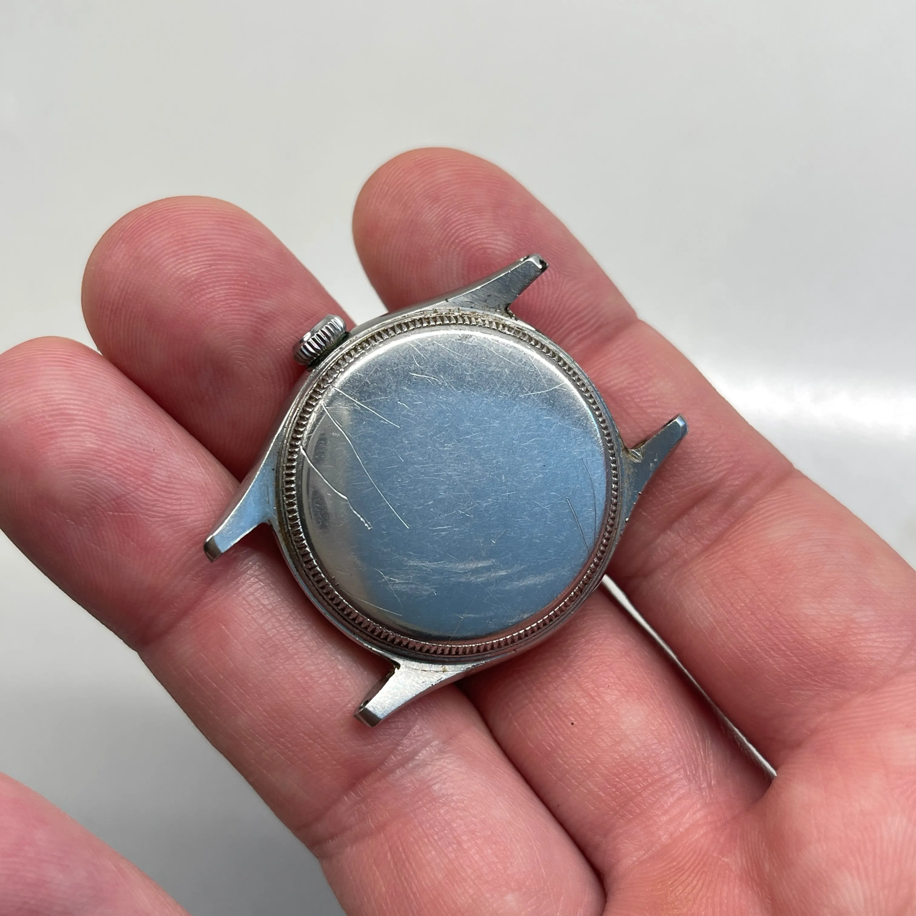 1945 Vintage Rolex Oyster Royal 4444 Shock Resisting Dial Manual Wristwatch