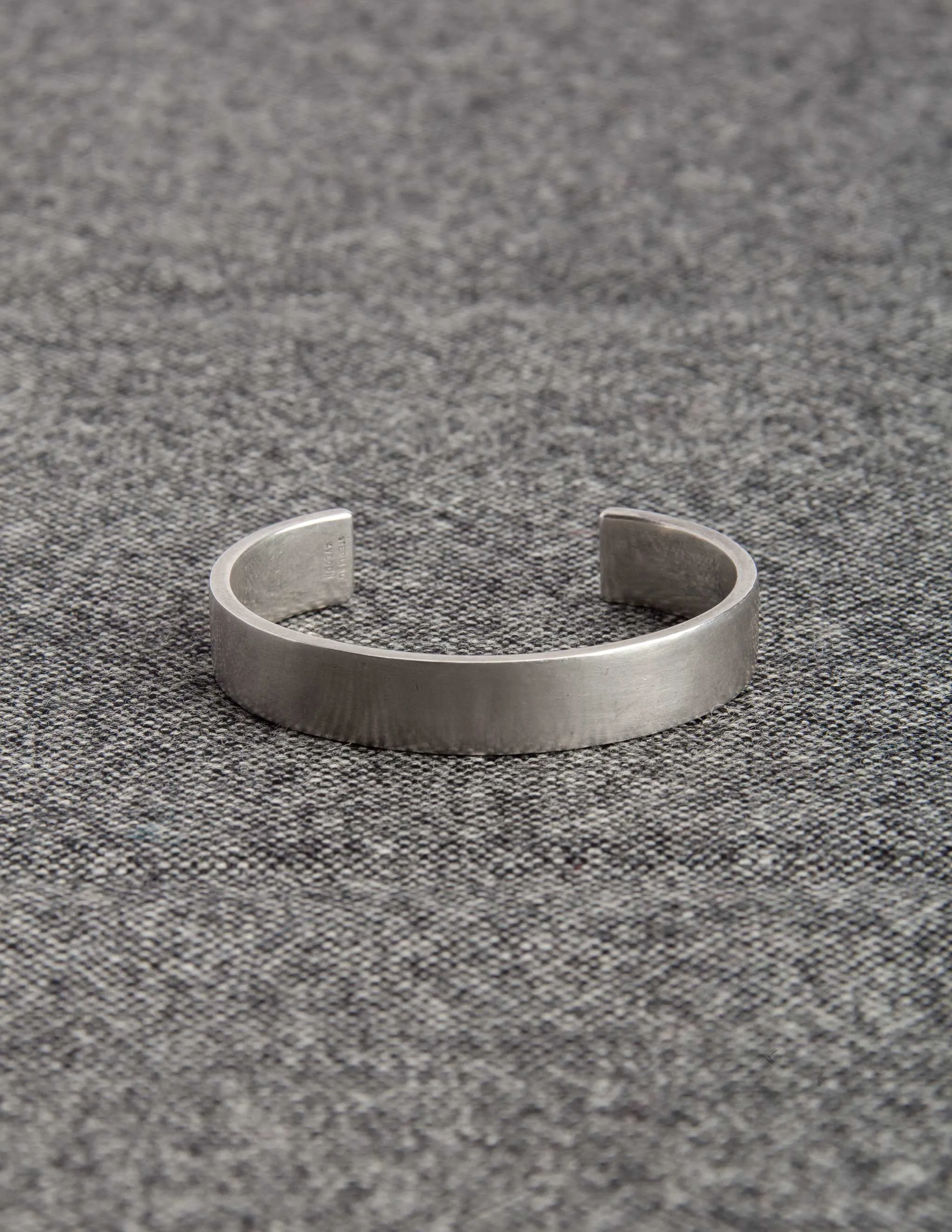 1950s Harvey Avedon Sterling Silver I.D. Cuff