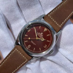 1957 Vintage Rolex Explorer 6610 Tropical Chapter Ring Gilt Swiss Only Wristwatch