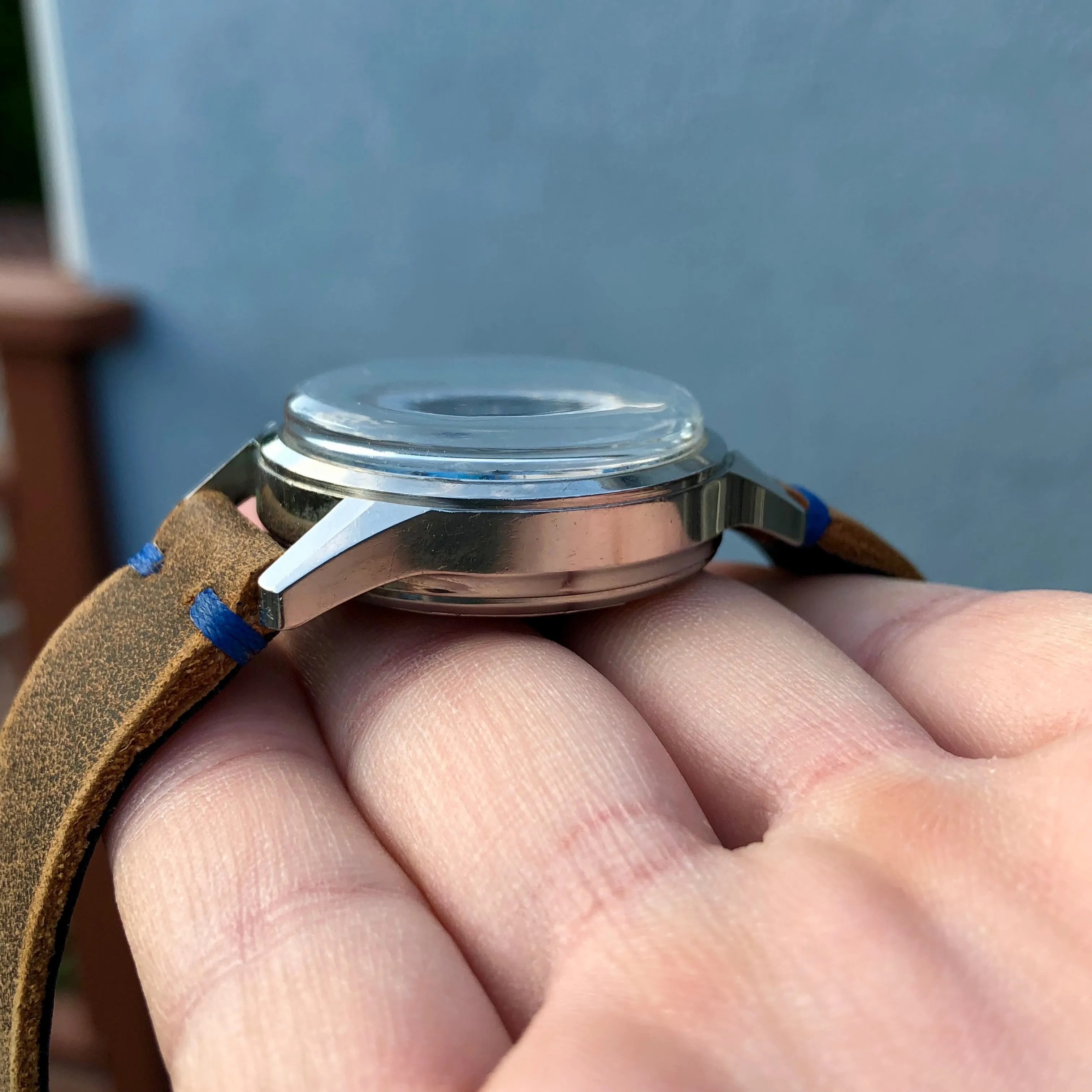 1960s Vintage LeCoultre E2644 Steel Chronograph Valjoux 72 Wristwatch