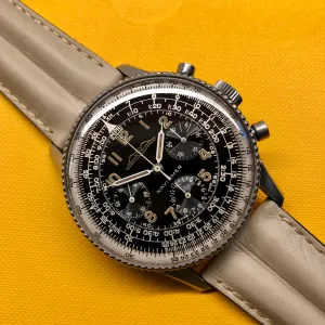 1961 Vintage Breitling Navitimer 806 Steel Venus 178 Chronograph AOPA Wristwatch