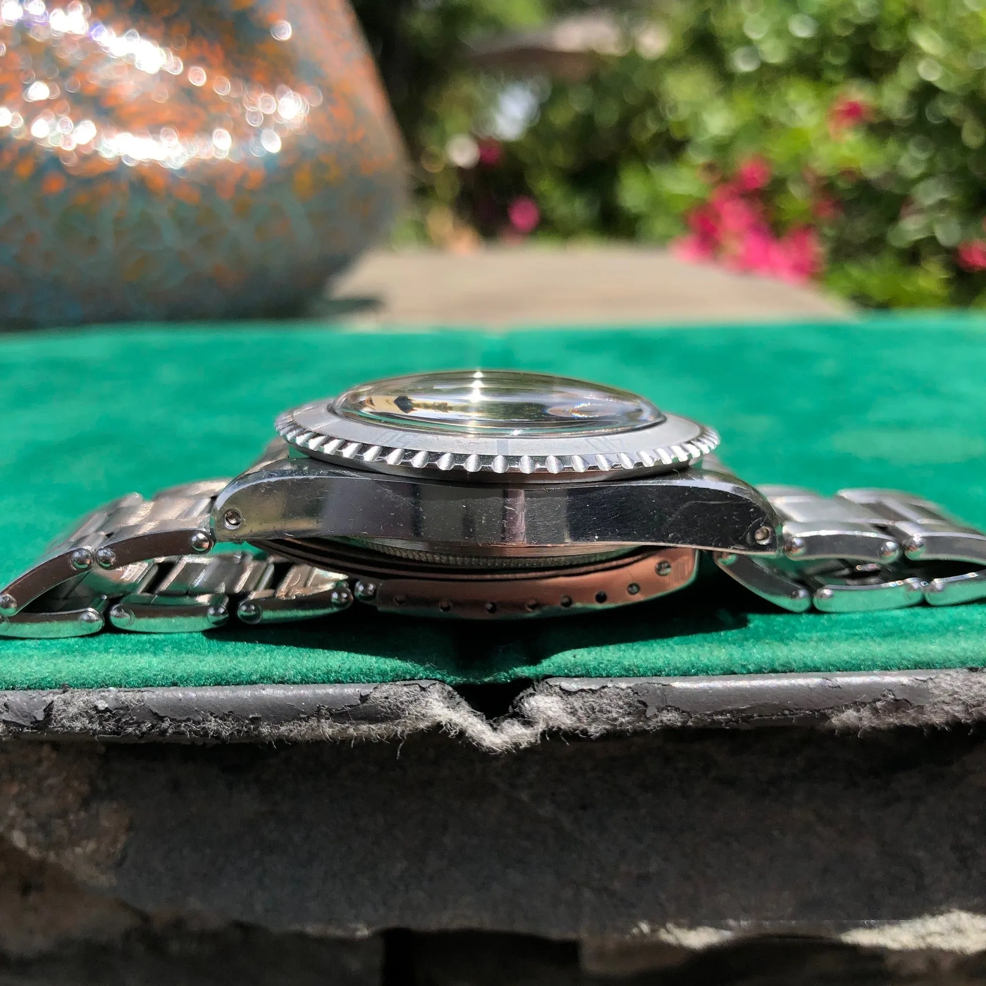 1964 Tudor Submariner 7928 Gilt Chapter Ring Oyster Prince Ghost Bezel Unpolished Wristwatch