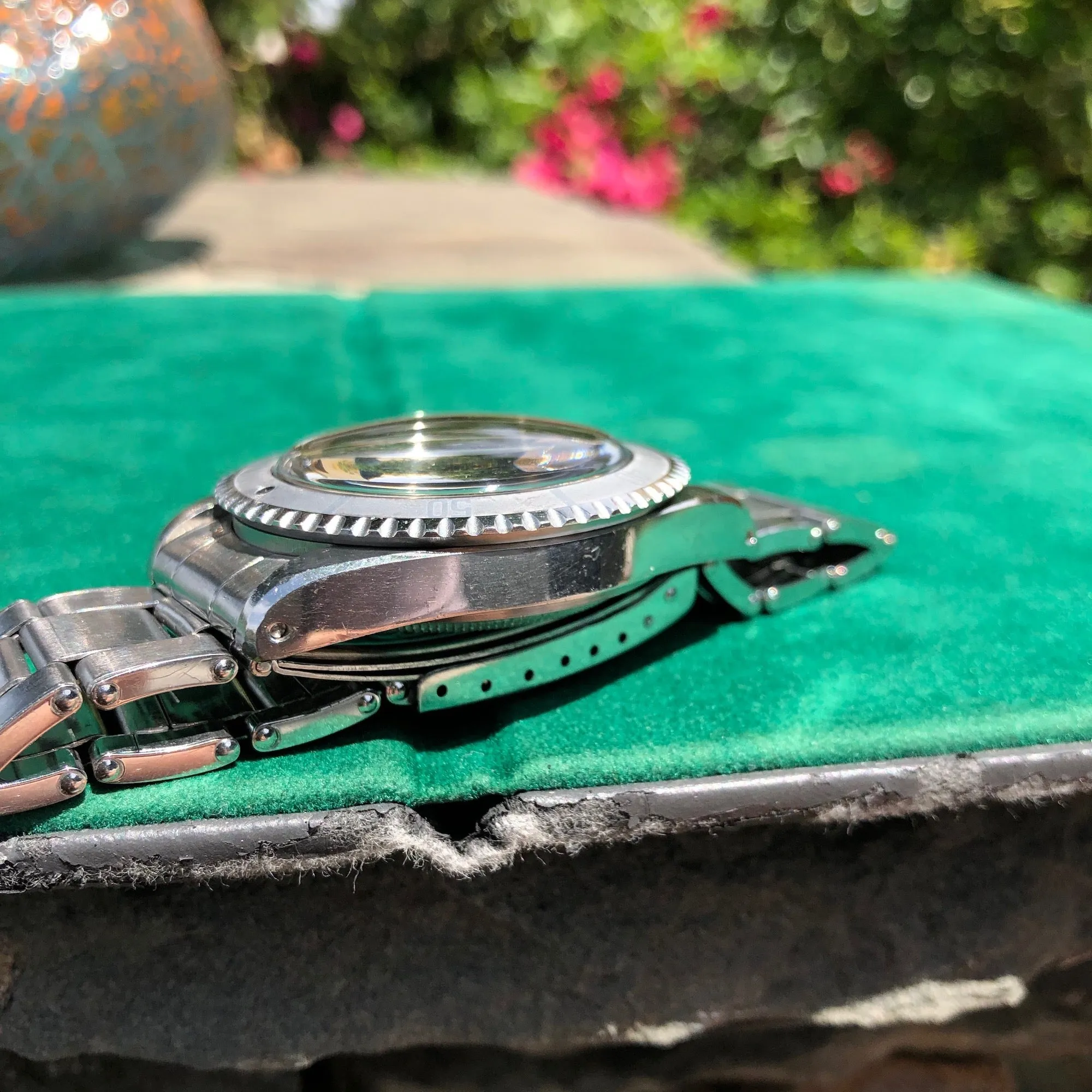 1964 Tudor Submariner 7928 Gilt Chapter Ring Oyster Prince Ghost Bezel Unpolished Wristwatch
