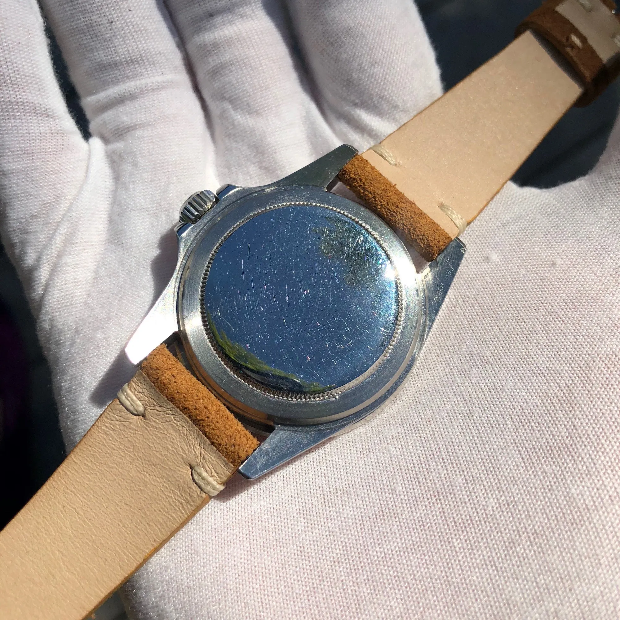 1966 Rolex Submariner 5513 Gilt Meters First Bart Simpson Wristwatch