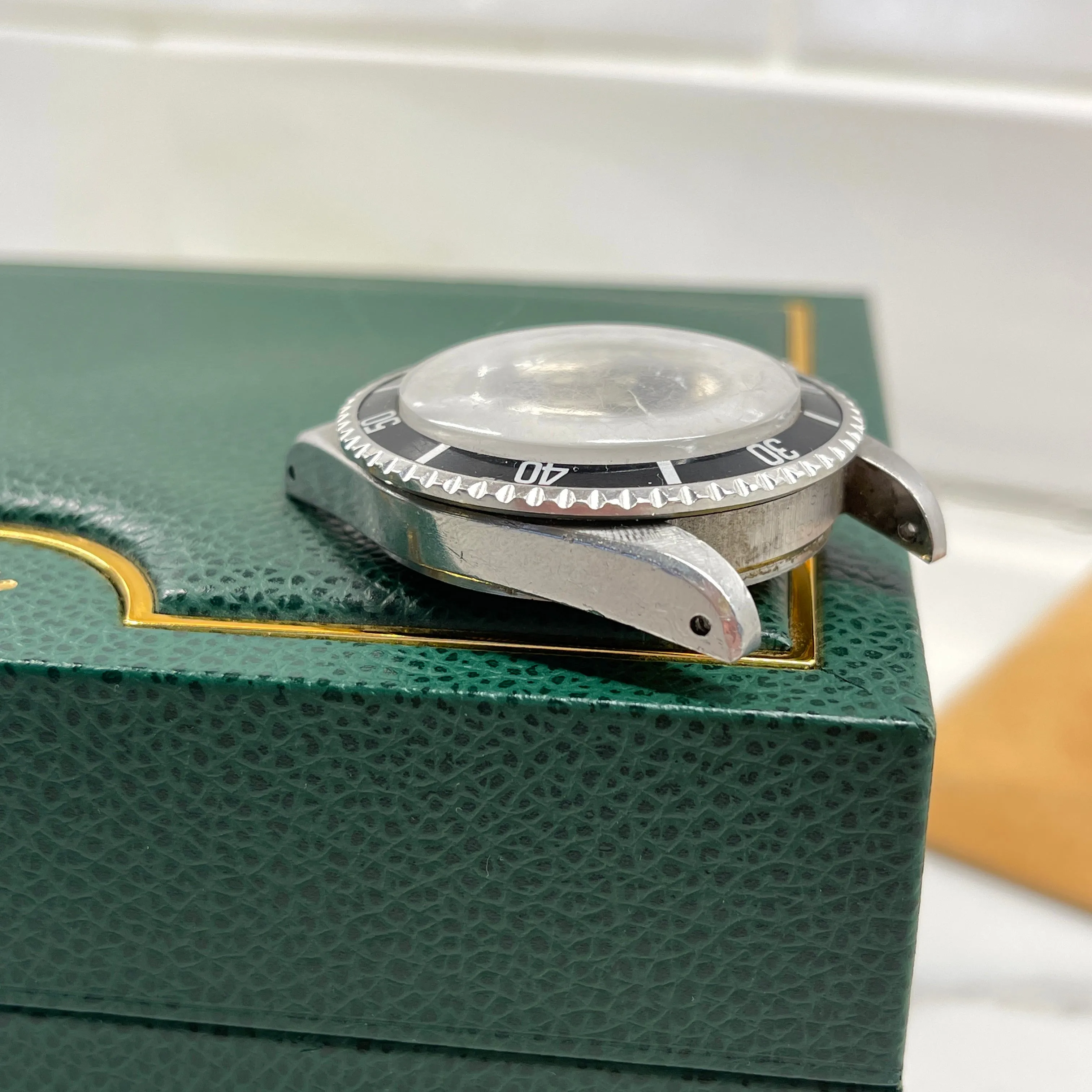 1967 Vintage Tudor Submariner 7928 Oyster Prince Small Rose Automatic Fat Font Wristwatch "Barn Find"
