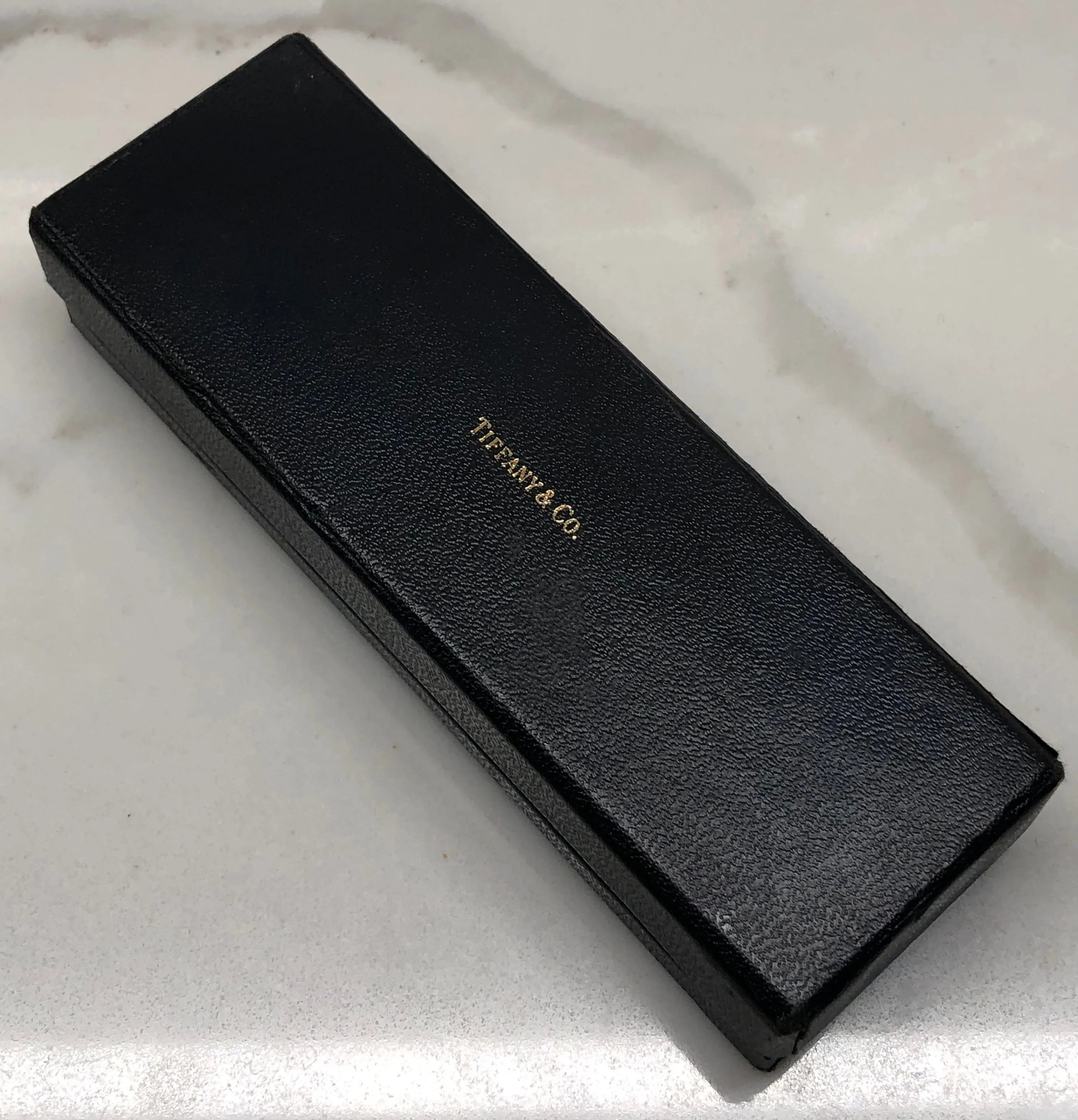 1971 Tiffany & Co. 14K Yellow Gold Dress Wristwatch with Original Box