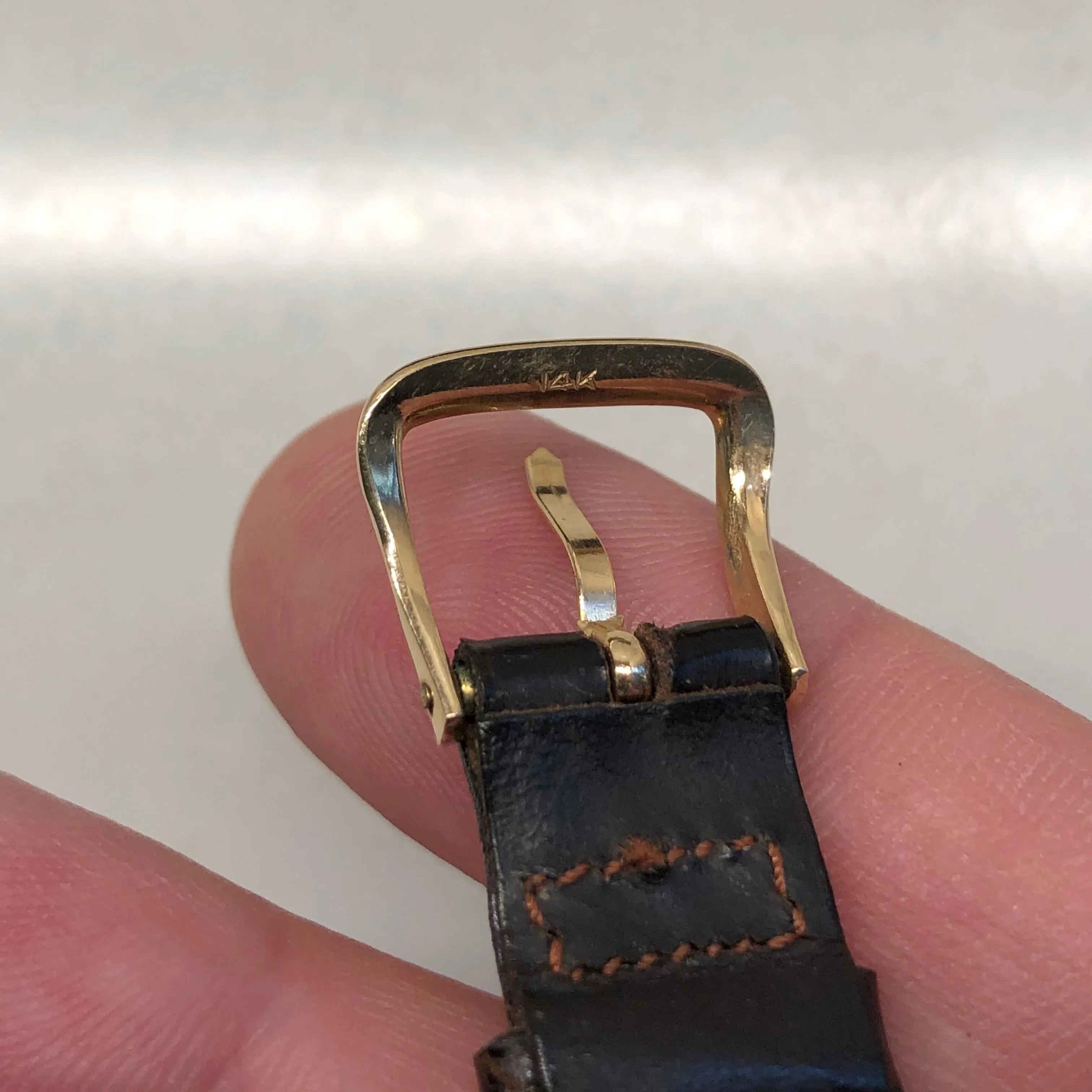 1971 Tiffany & Co. 14K Yellow Gold Dress Wristwatch with Original Box