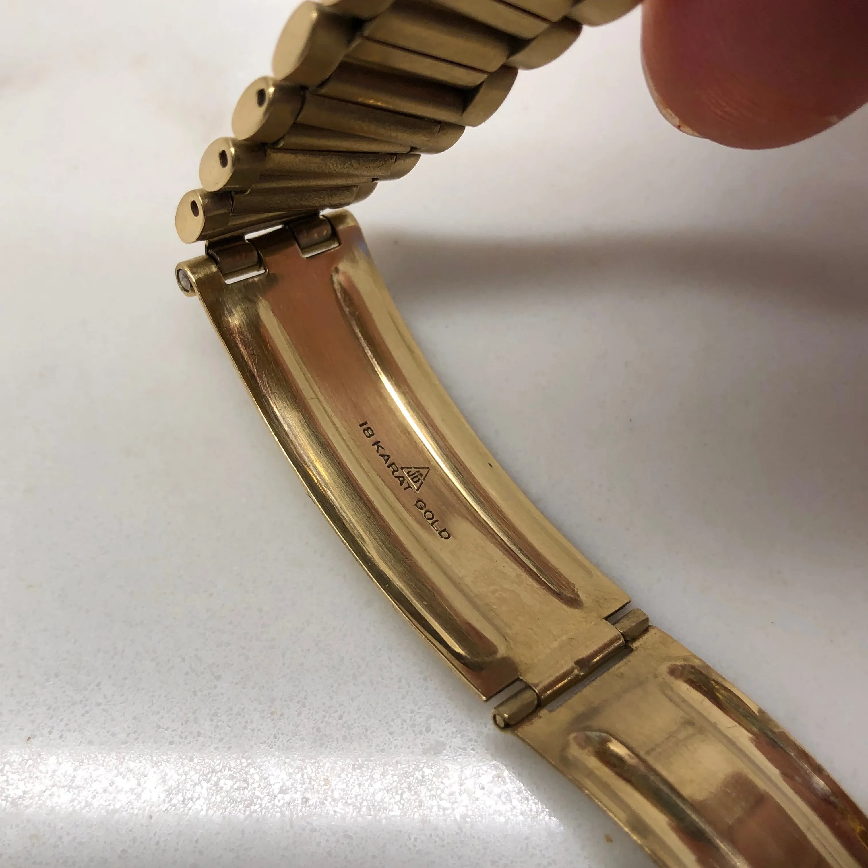 1972 Pulsar Hamilton Time Computer P1 LED 18K Yellow Gold Quartz Wristwatch