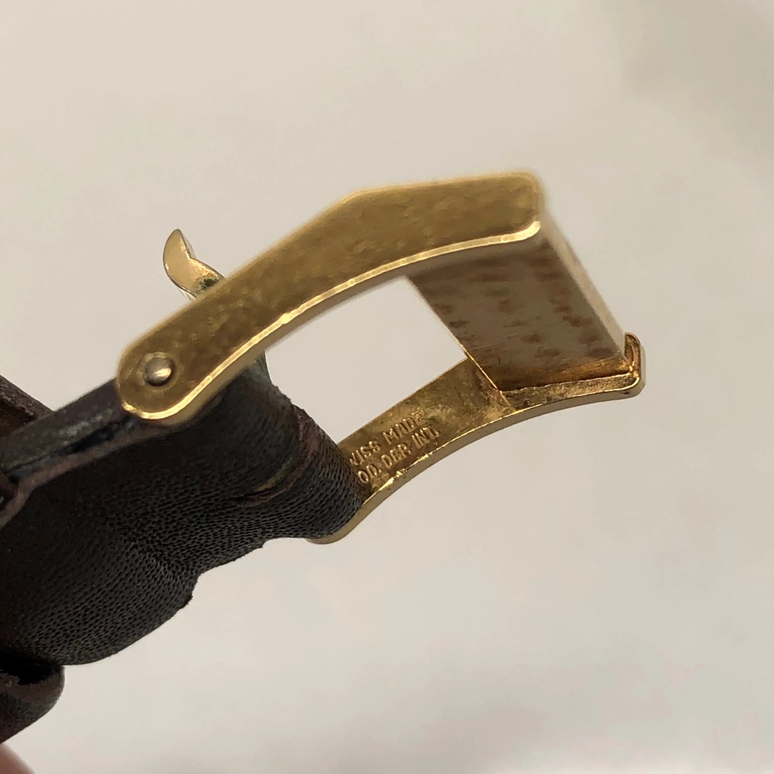 1975 Cartier Tank Palissandre de Rio 20611 Manual Wind Wood Wristwatch