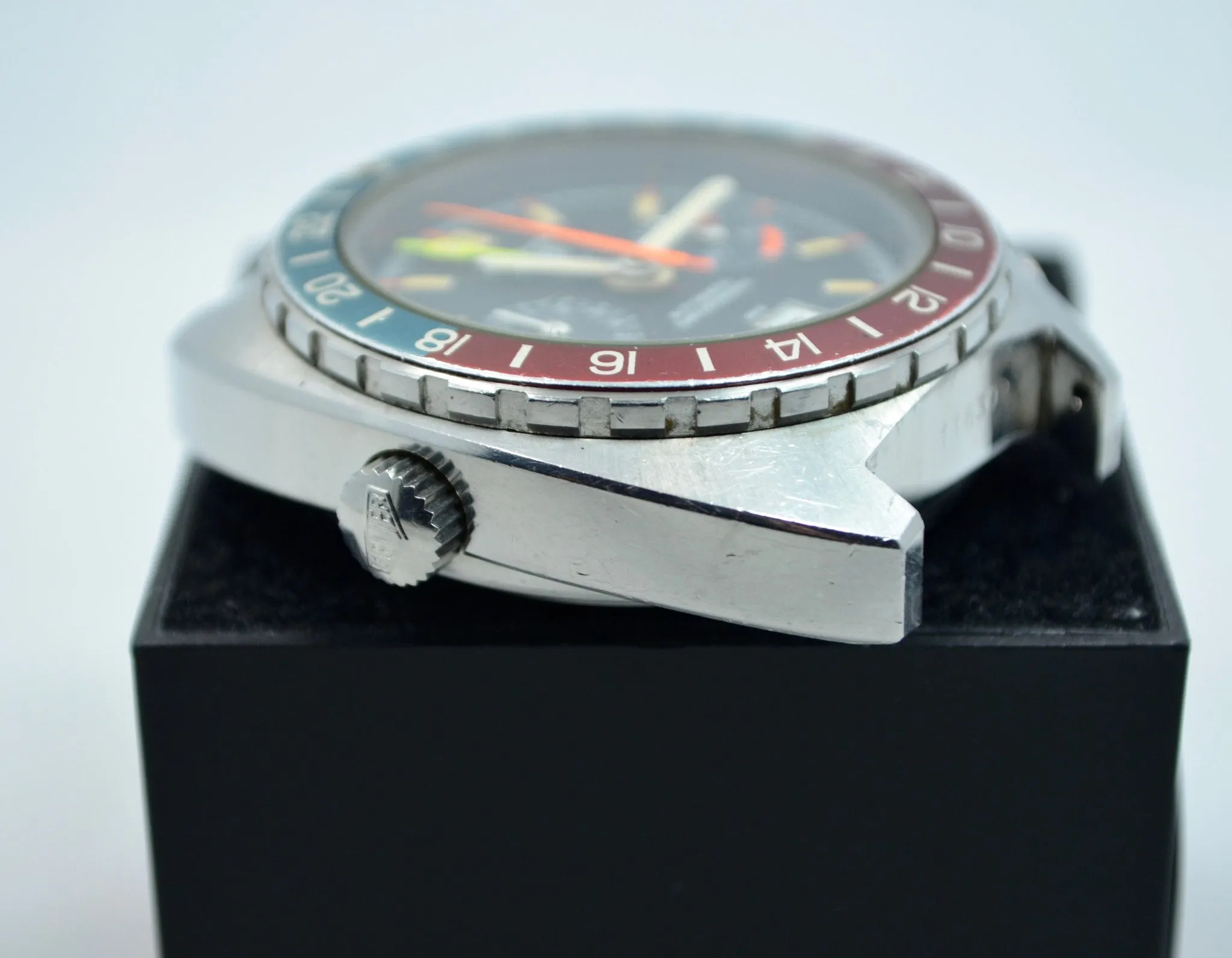 1975 Heuer 11630 Autavia GMT Chronograph Steel Cal. 14 Automatic Watch
