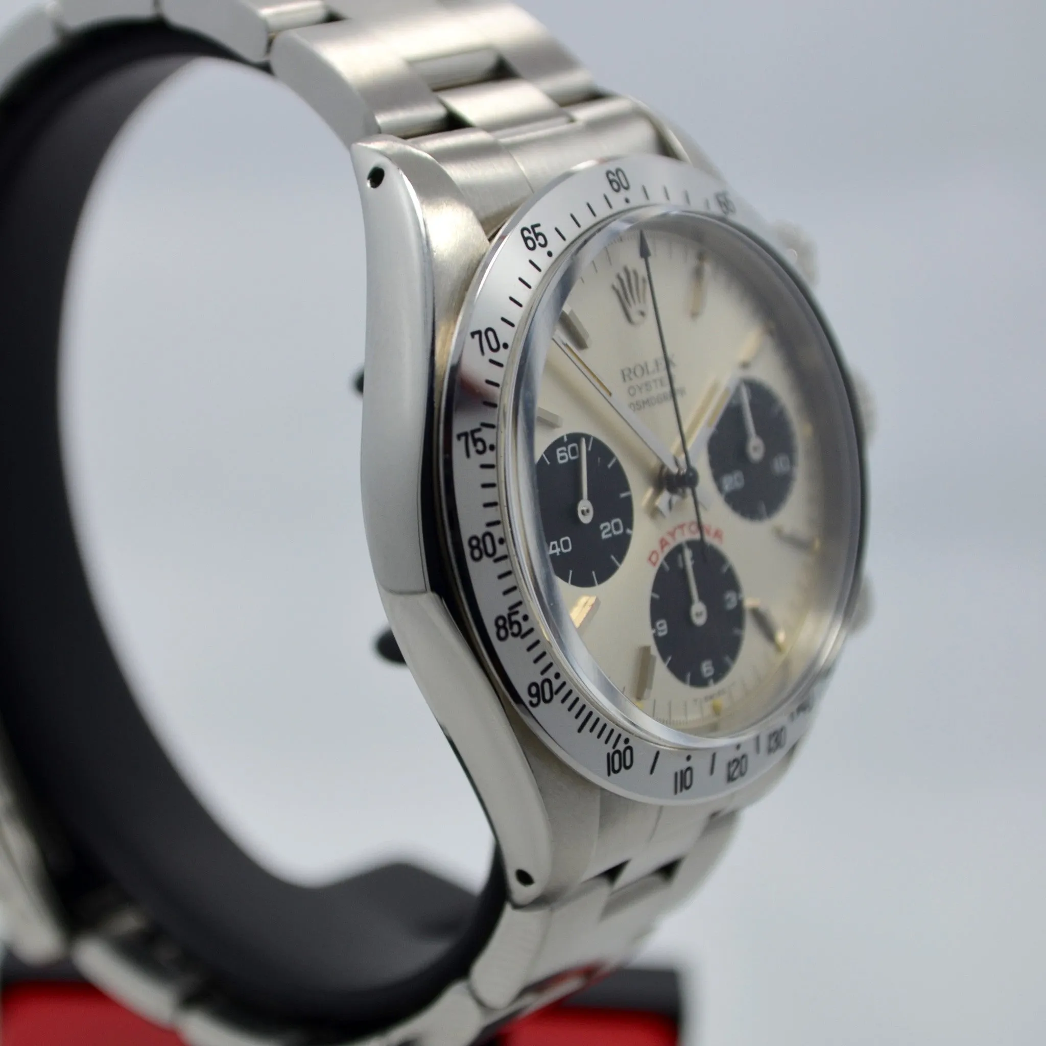 1978 Rolex Daytona Cosmograph 6265 Big Red Chronograph Wristwatch Full Set