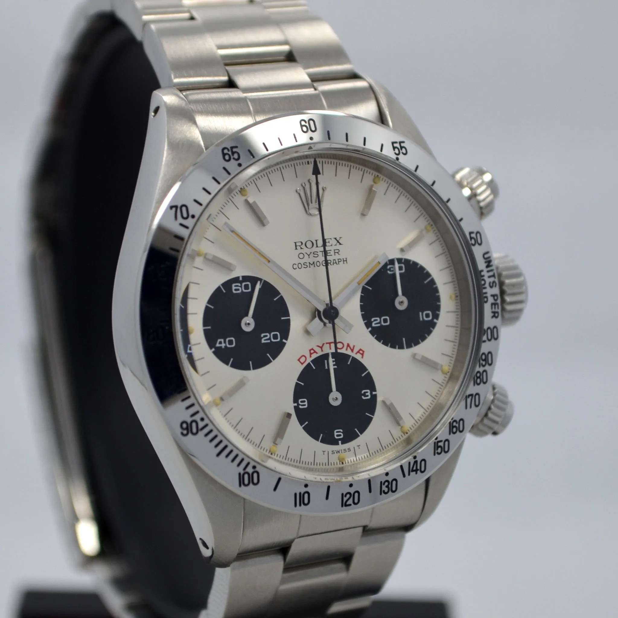 1978 Rolex Daytona Cosmograph 6265 Big Red Chronograph Wristwatch Full Set