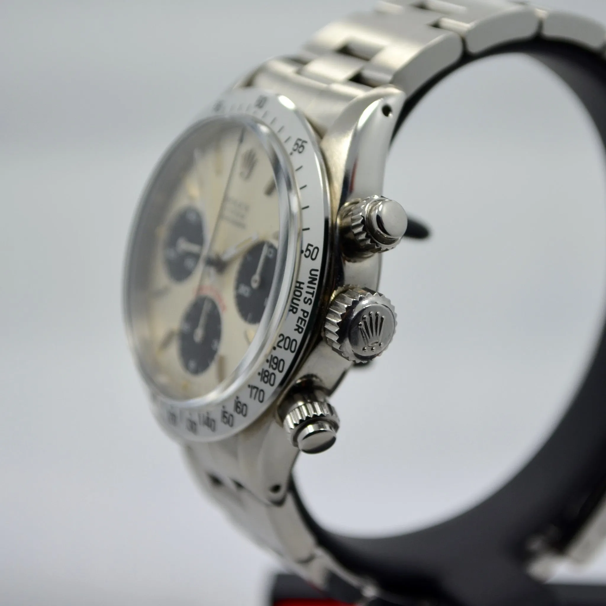 1978 Rolex Daytona Cosmograph 6265 Big Red Chronograph Wristwatch Full Set