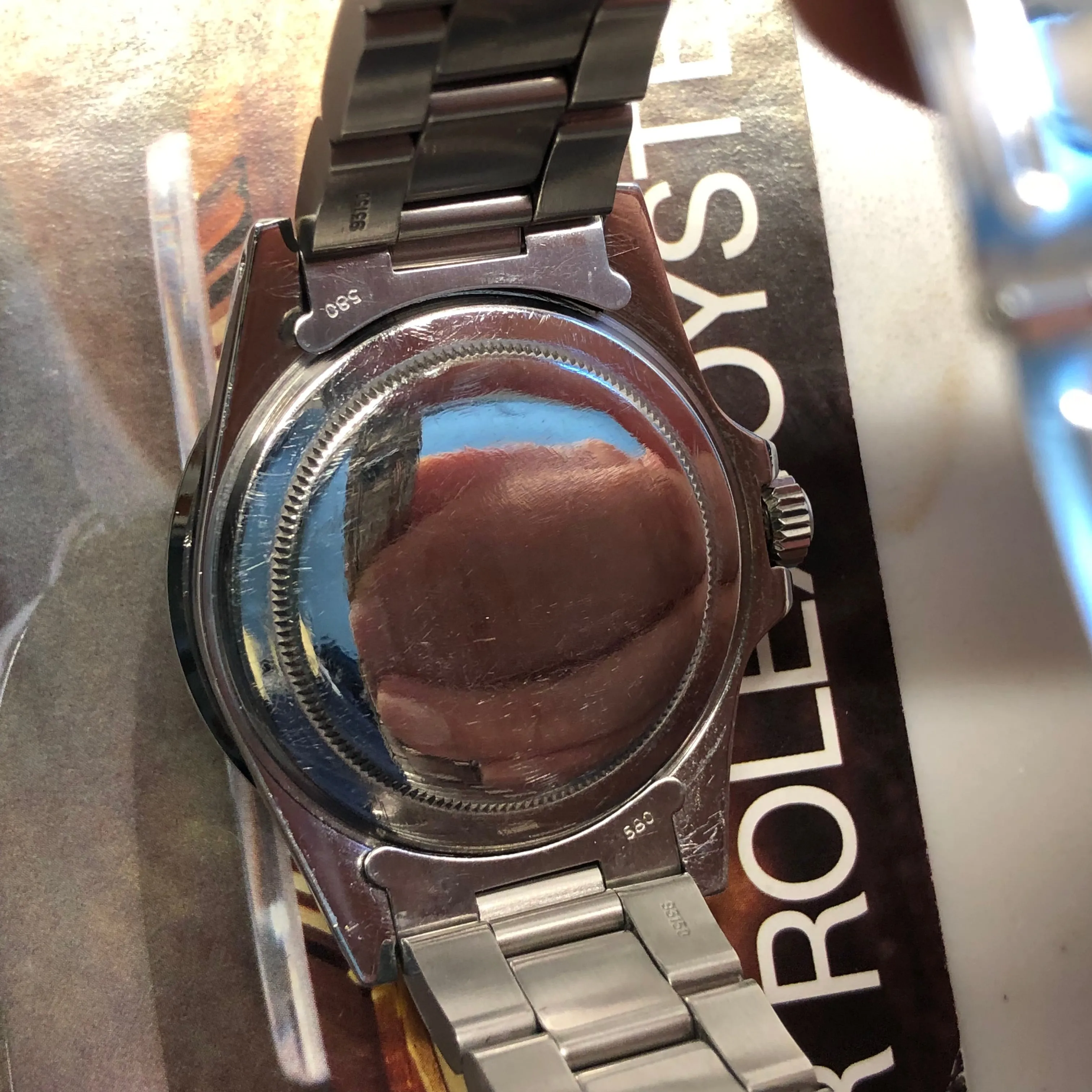 1978 Rolex Submariner 5512 Maxi Dial Mk 1 Steel Wristwatch