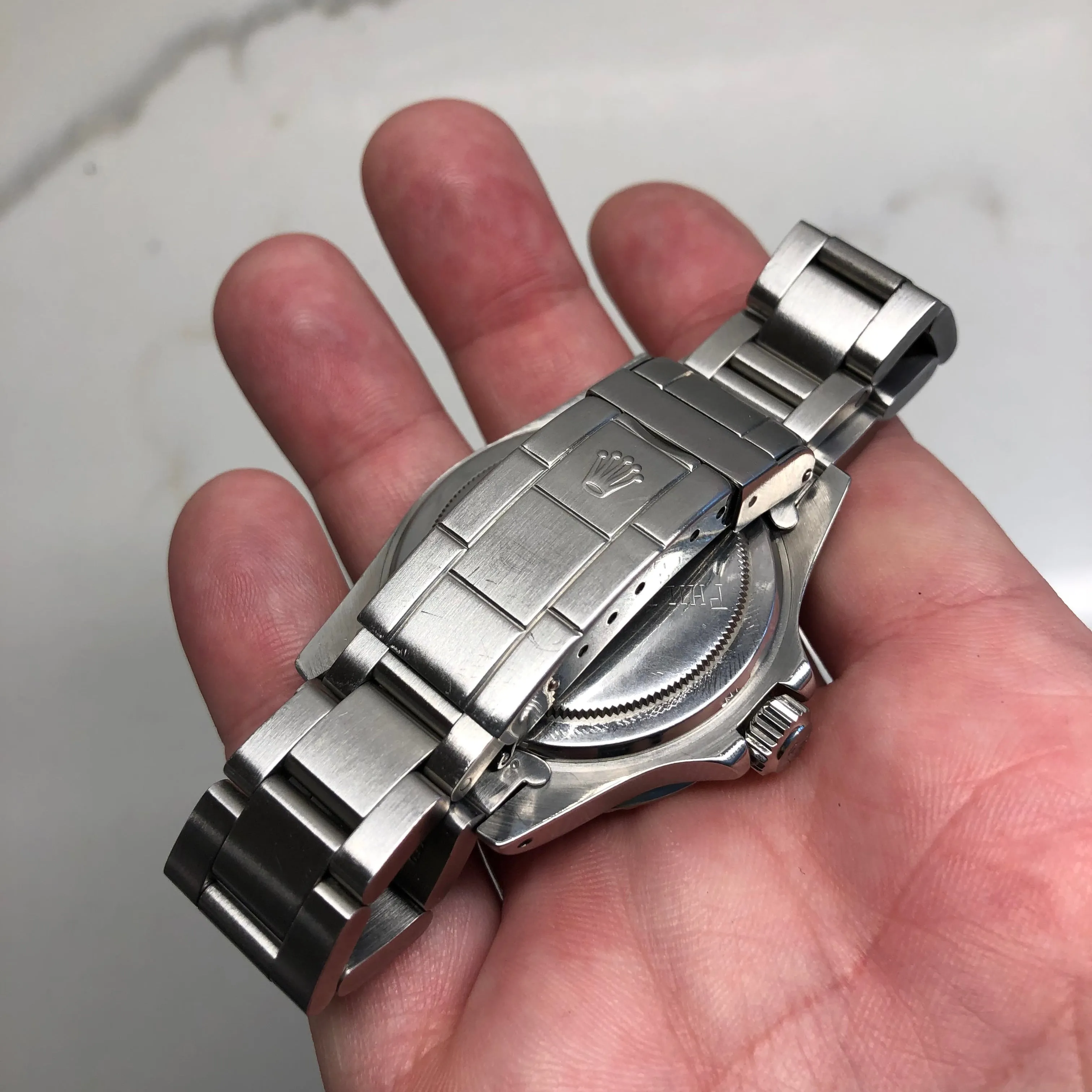 1978 Rolex Submariner 5513 Pre Comex Ghost Insert Steel Wristwatch