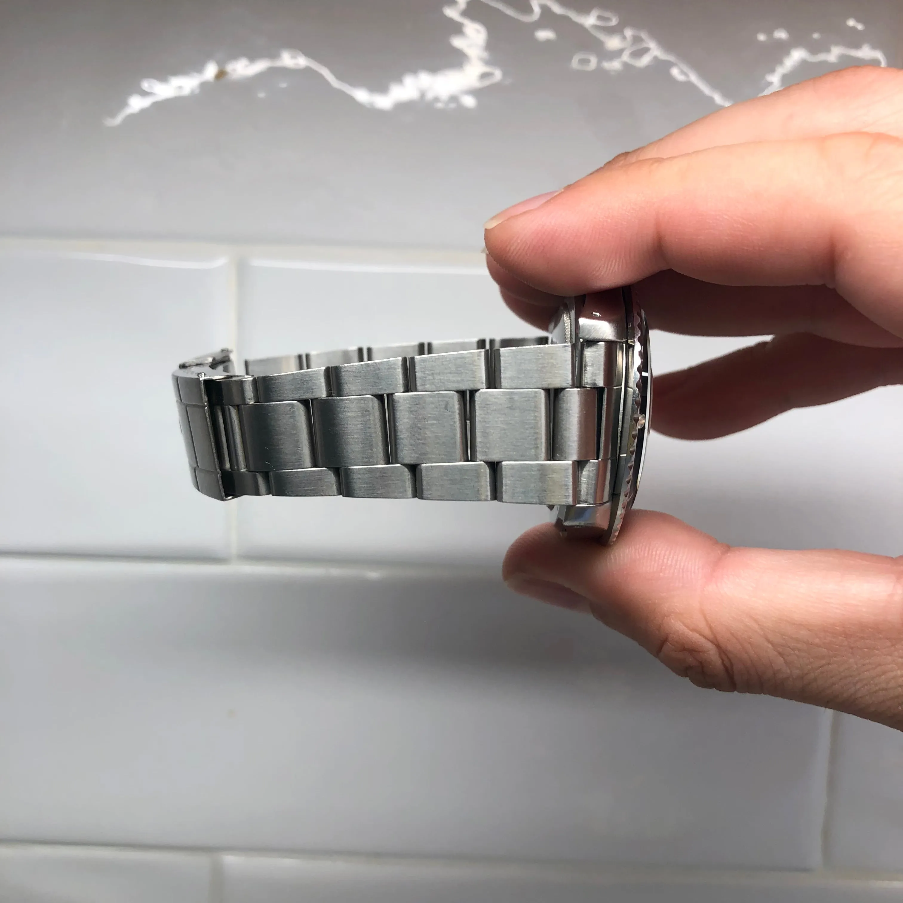 1978 Rolex Submariner 5513 Pre Comex Ghost Insert Steel Wristwatch
