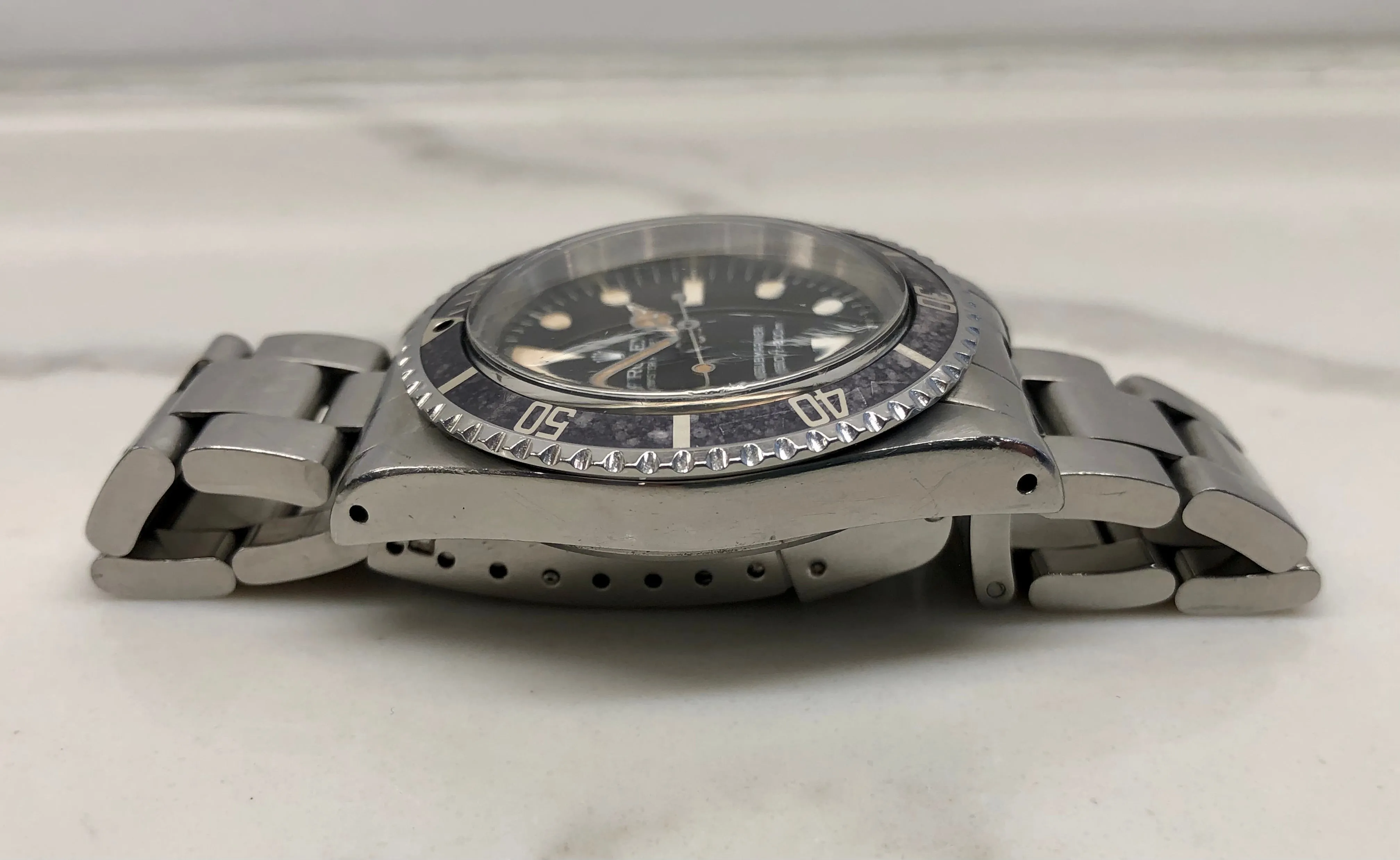 1979 Rolex Submariner 5513 Mk 2 Maxi Dial Stainless Steel Automatic Wristwatch