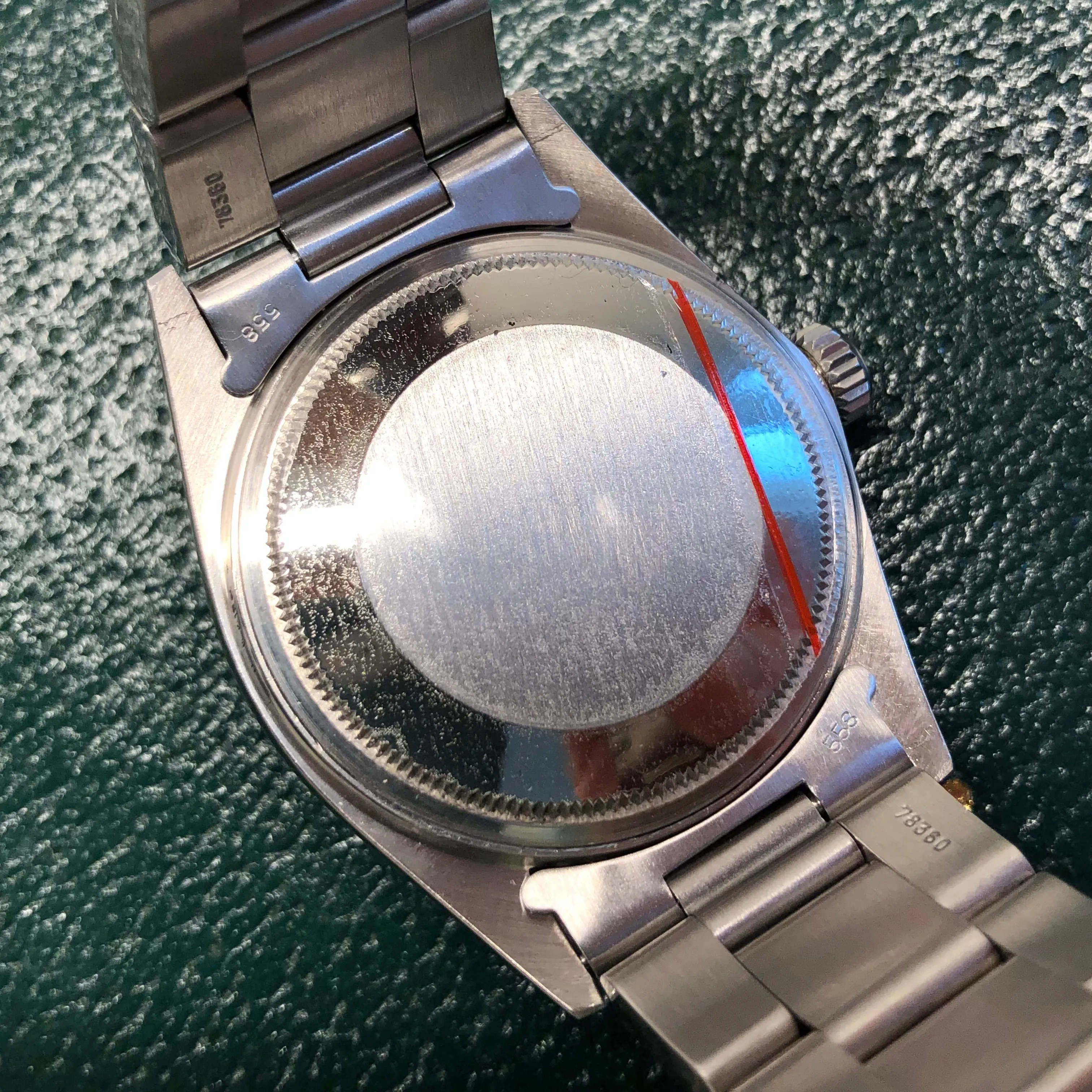 1982 Rolex Datejust 16000 Steel Oyster Silver Wristwatch with Box and Papers
