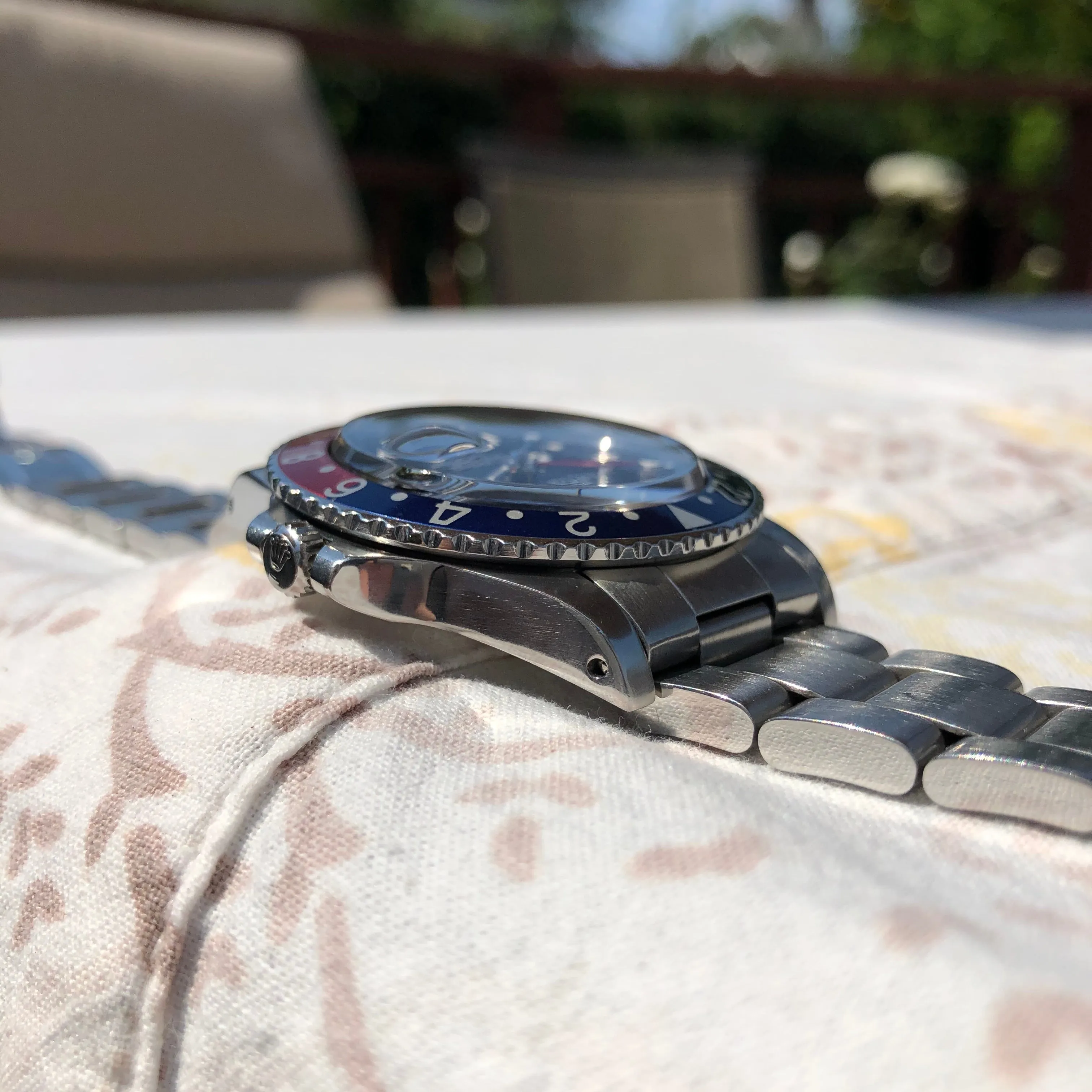 1984 Vintage Rolex GMT MASTER 16750 Pepsi US AIR FORCE Wristwatch
