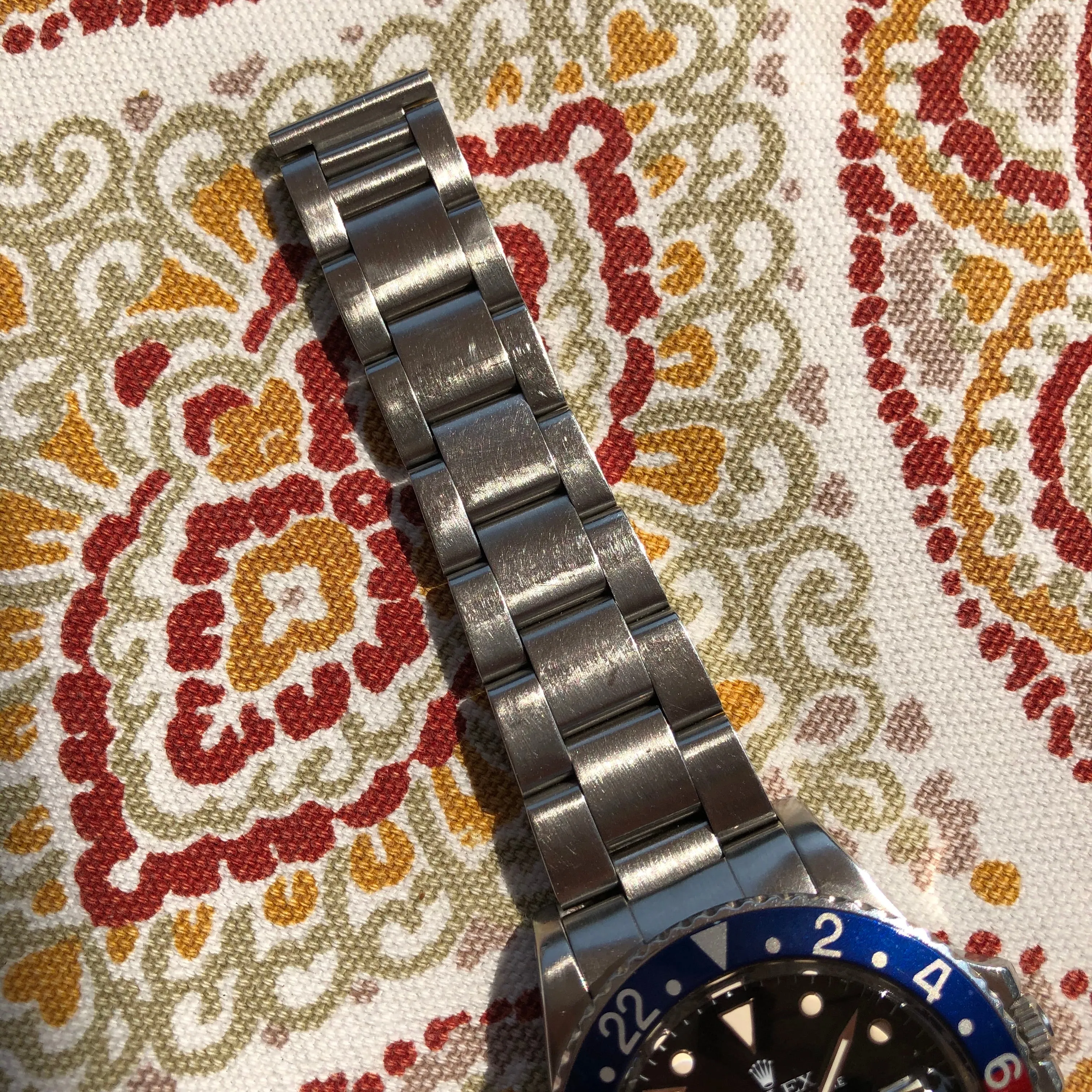 1984 Vintage Rolex GMT MASTER 16750 Pepsi US AIR FORCE Wristwatch