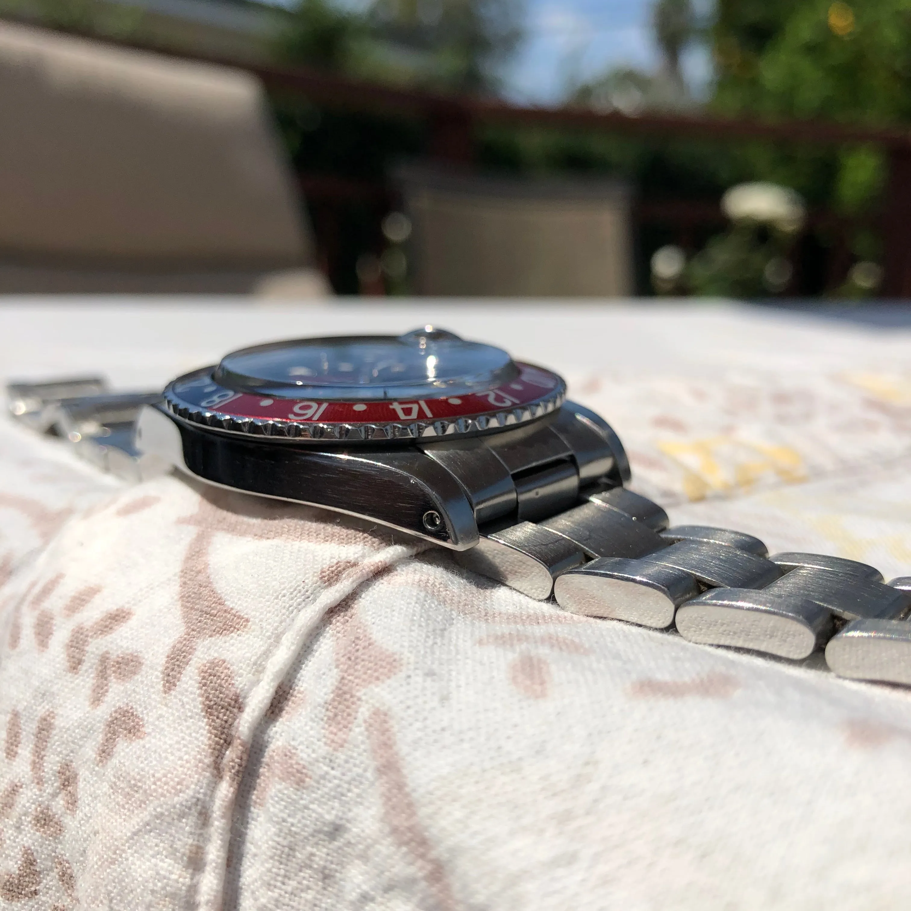 1984 Vintage Rolex GMT MASTER 16750 Pepsi US AIR FORCE Wristwatch