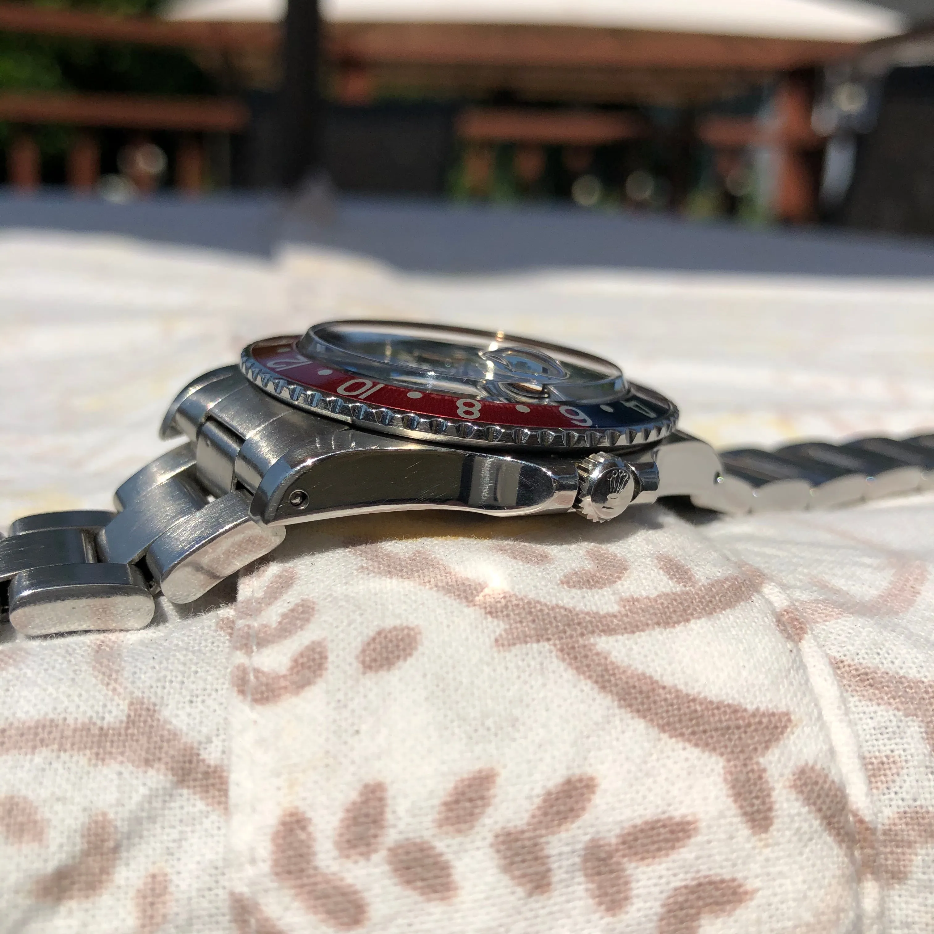 1984 Vintage Rolex GMT MASTER 16750 Pepsi US AIR FORCE Wristwatch