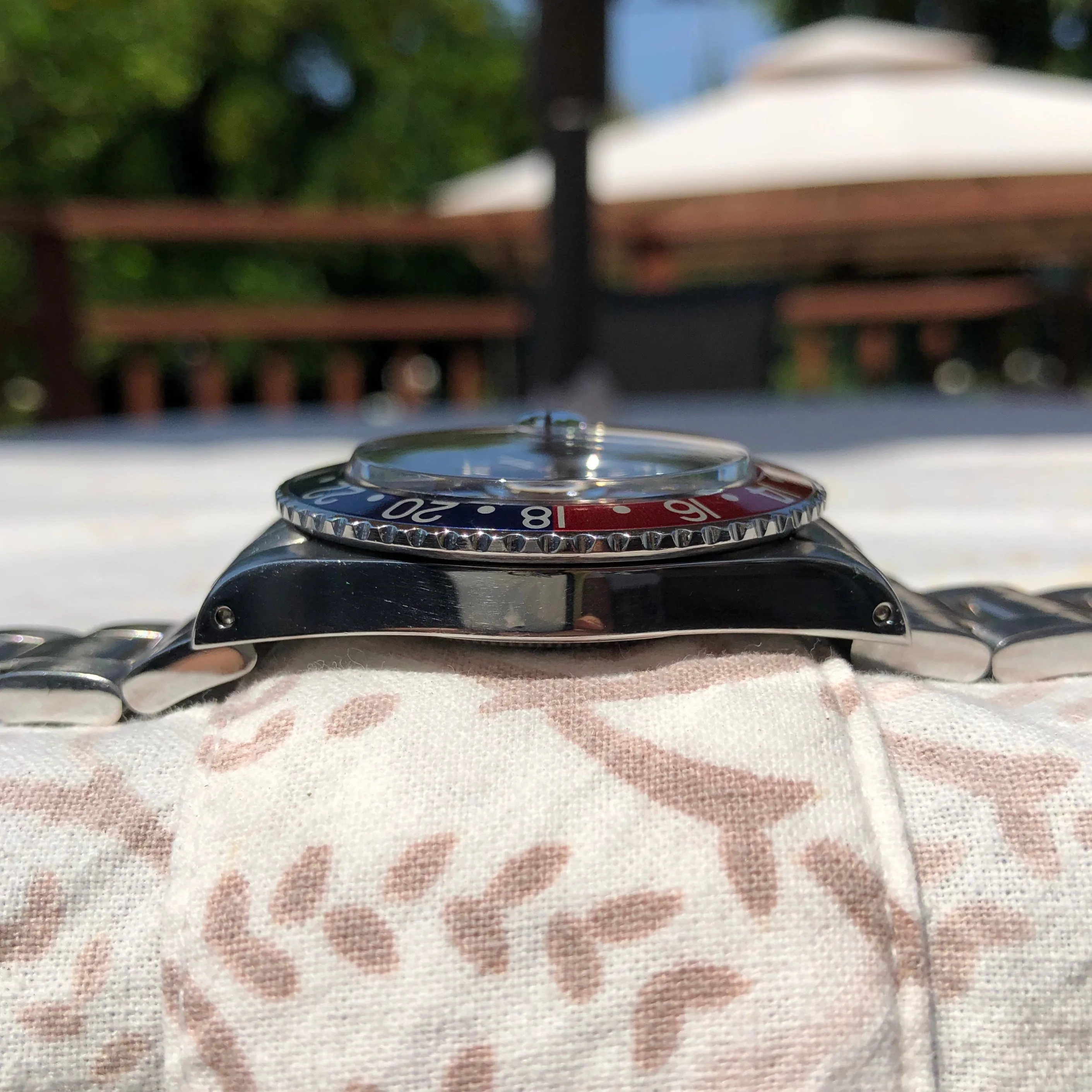1984 Vintage Rolex GMT MASTER 16750 Pepsi US AIR FORCE Wristwatch