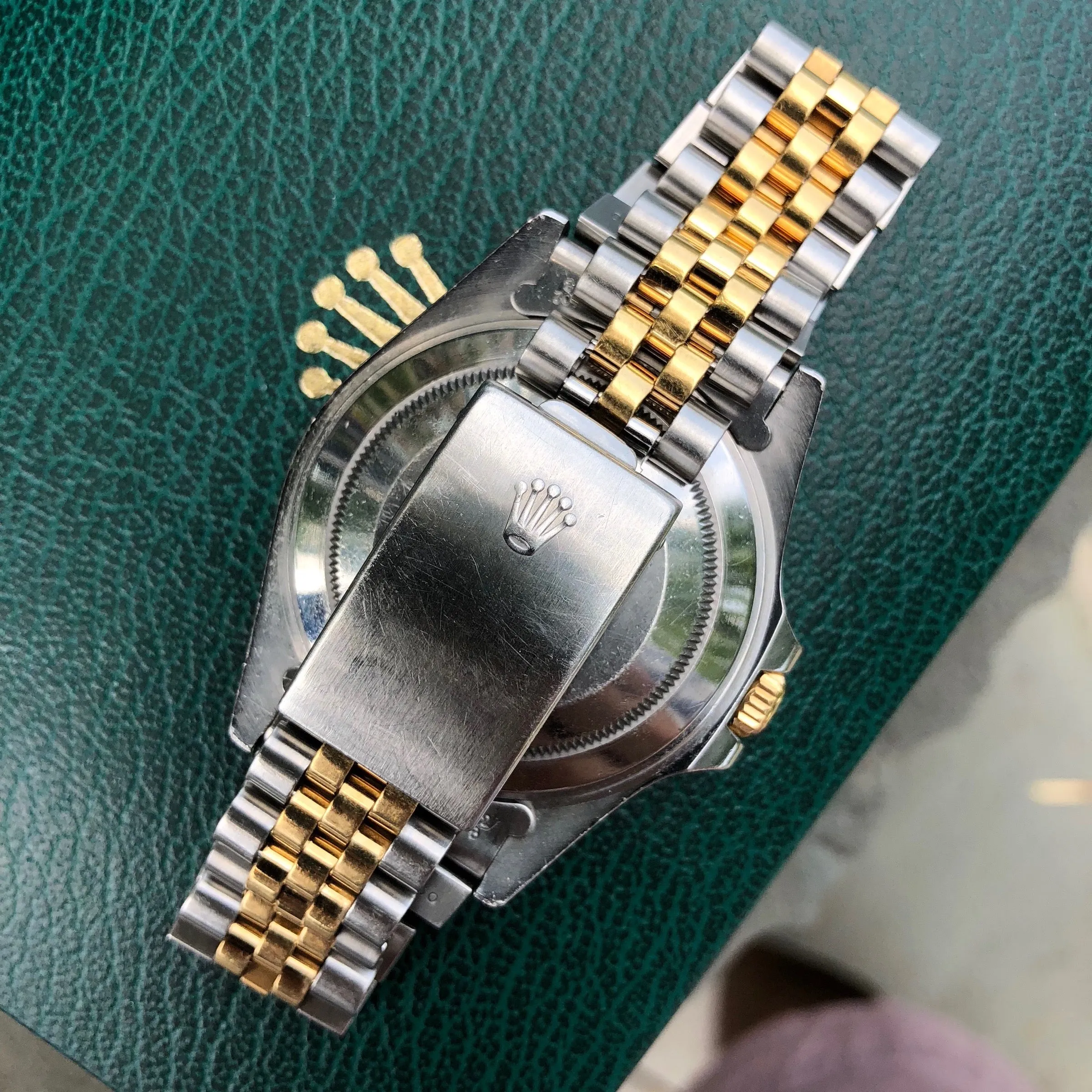 1989 Rolex GMT MASTER II 16713 Two Tone Root Beer Automatic Box Papers