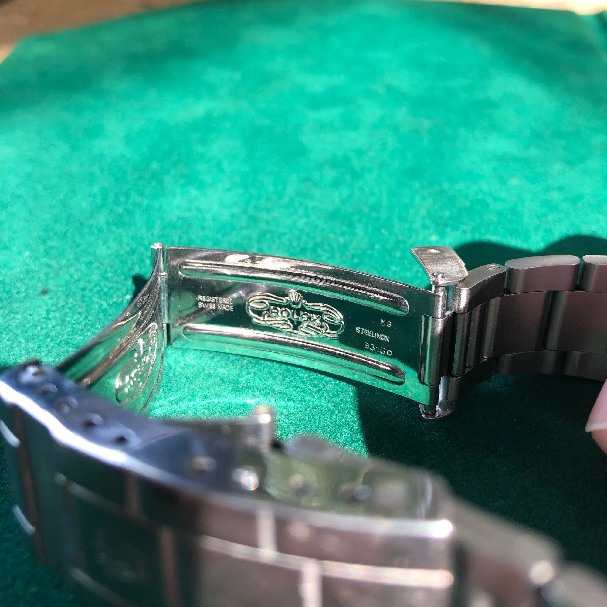 1989 Rolex Submariner Date 16610 Stainless Steel Wristwatch Box Papers Circa Unpolished