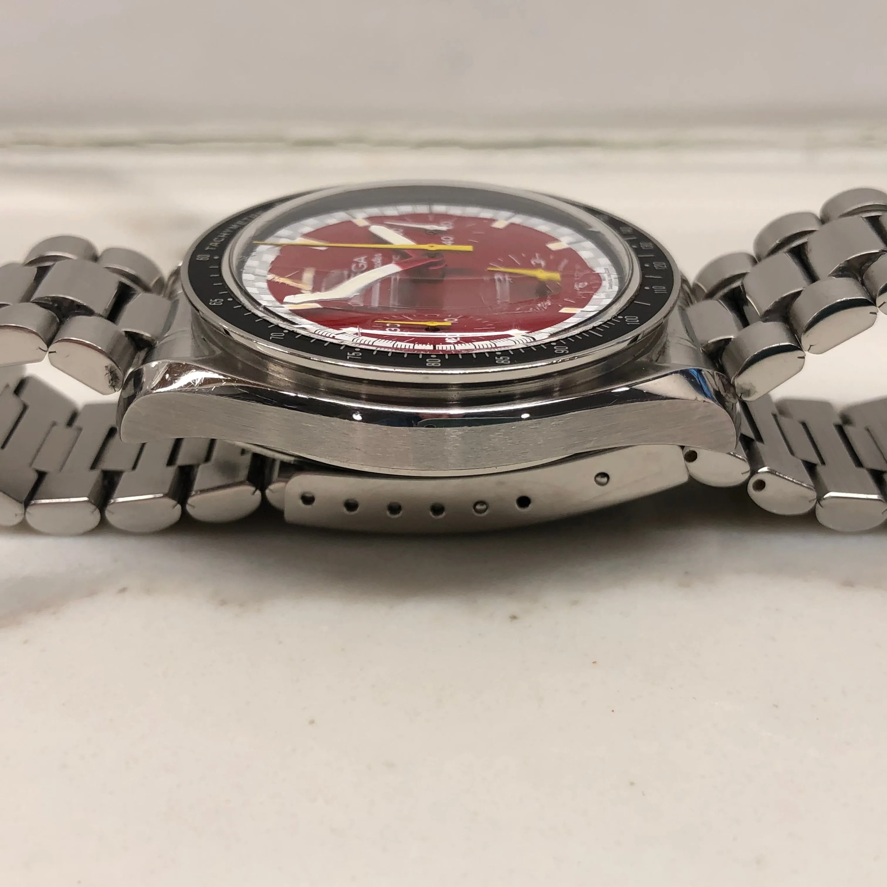 1996 Omega Speedmaster Reduced Michael Schumacher 3510.61.00 Automatic Wristwatch