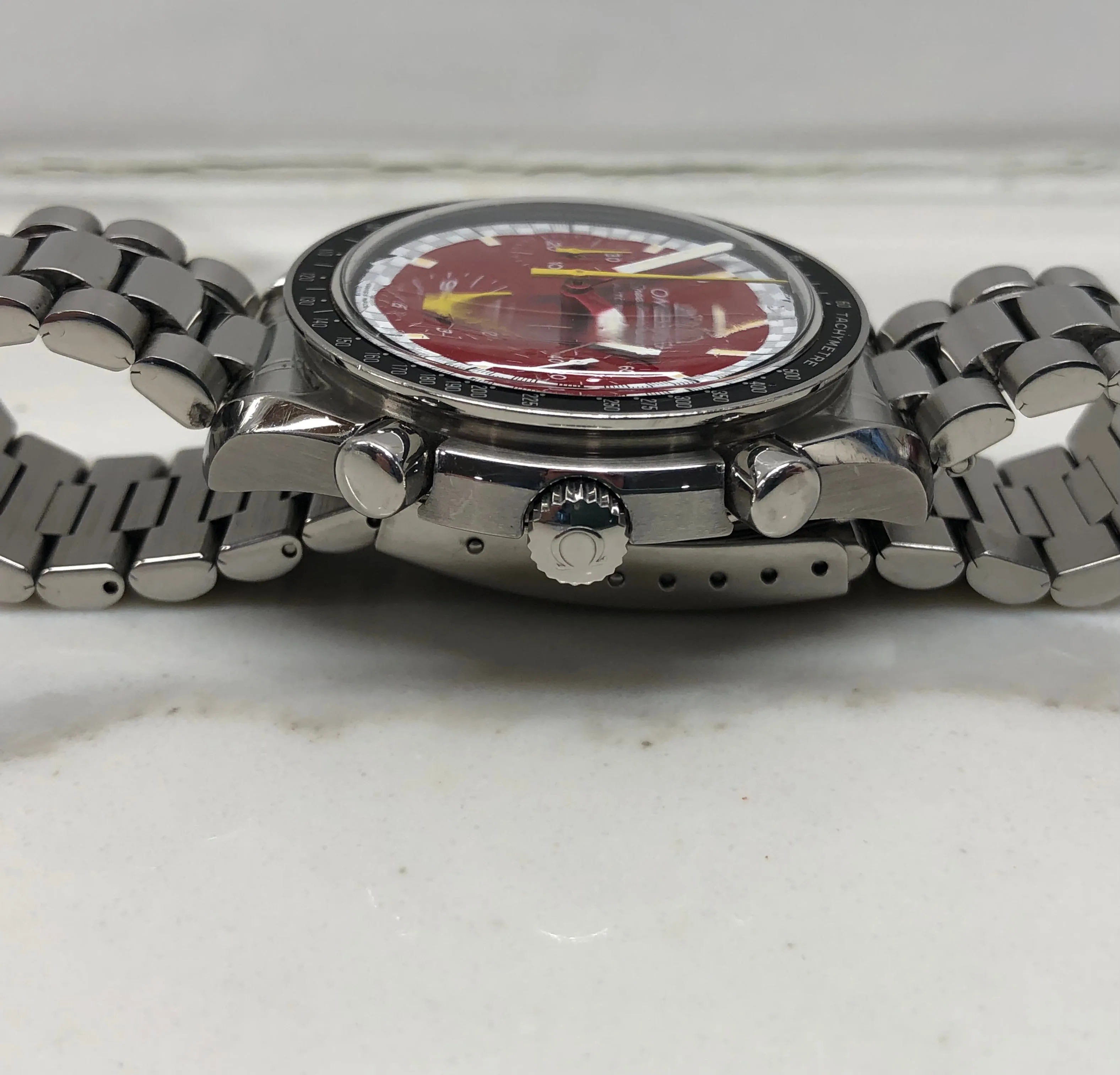 1996 Omega Speedmaster Reduced Michael Schumacher 3510.61.00 Automatic Wristwatch