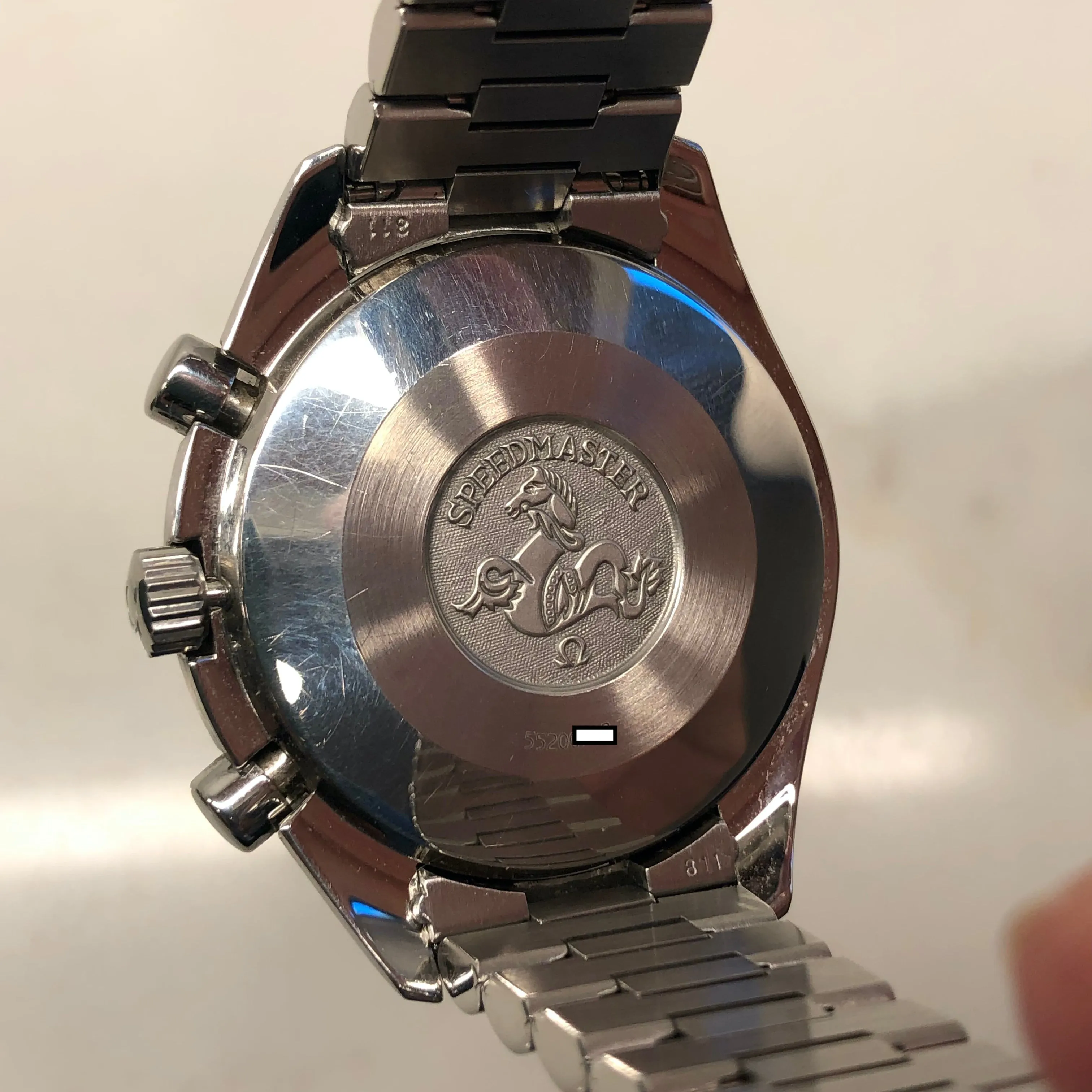 1996 Omega Speedmaster Reduced Michael Schumacher 3510.61.00 Automatic Wristwatch