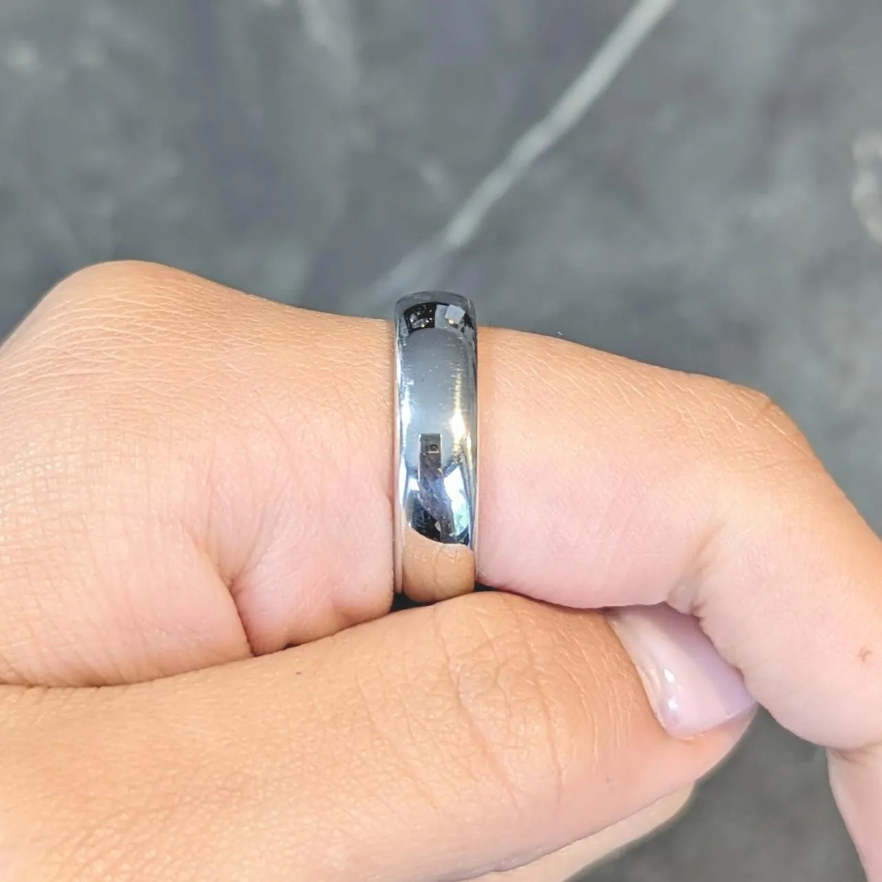 1999 Tiffany & Co. Platinum 6.0 MM Vintage Men's Unisex Wedding Band Ring