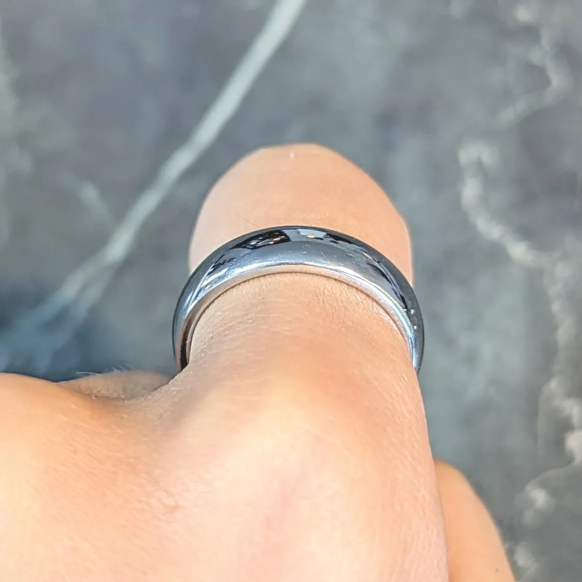 1999 Tiffany & Co. Platinum 6.0 MM Vintage Men's Unisex Wedding Band Ring