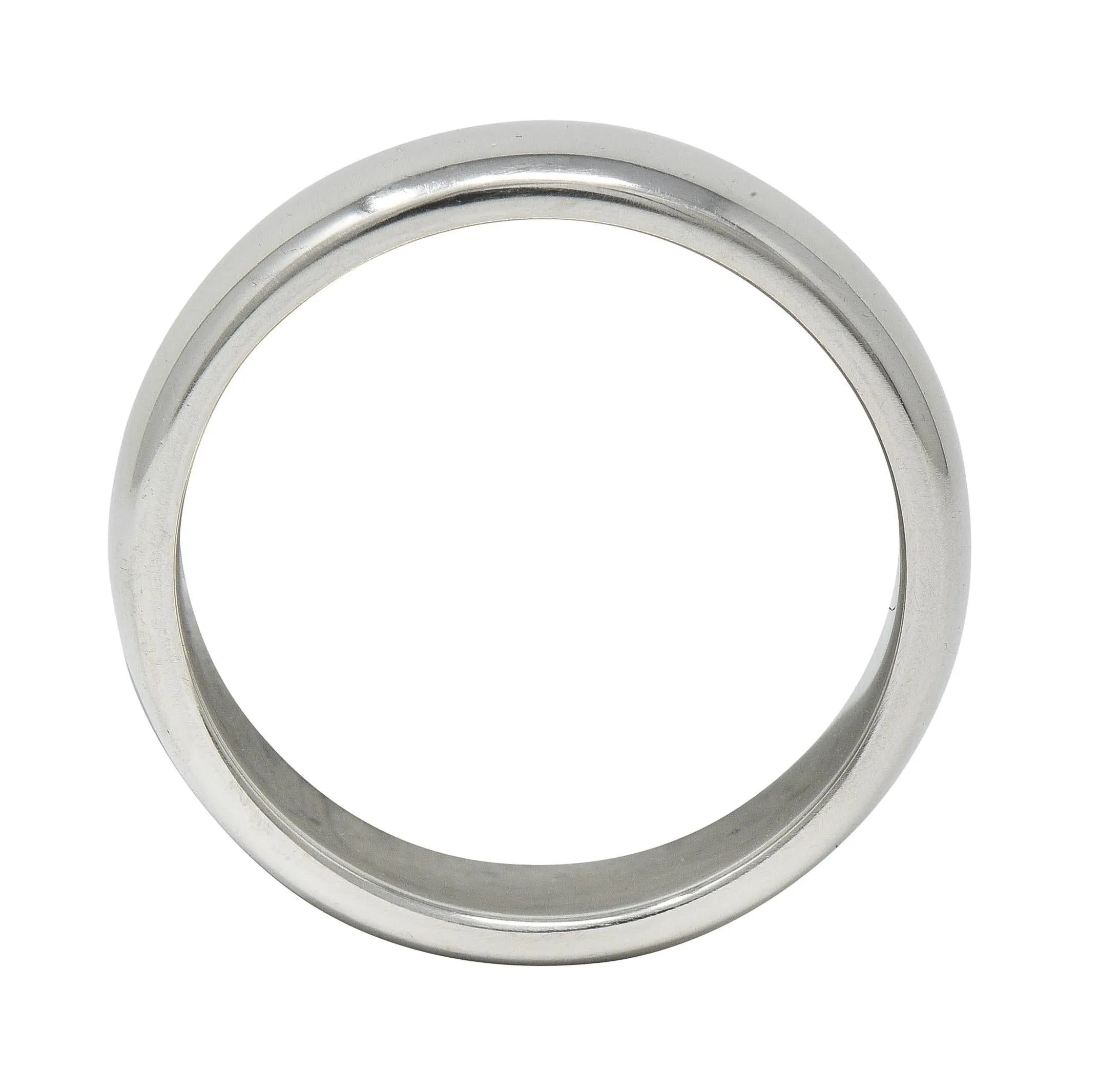 1999 Tiffany & Co. Platinum 6.0 MM Vintage Men's Unisex Wedding Band Ring