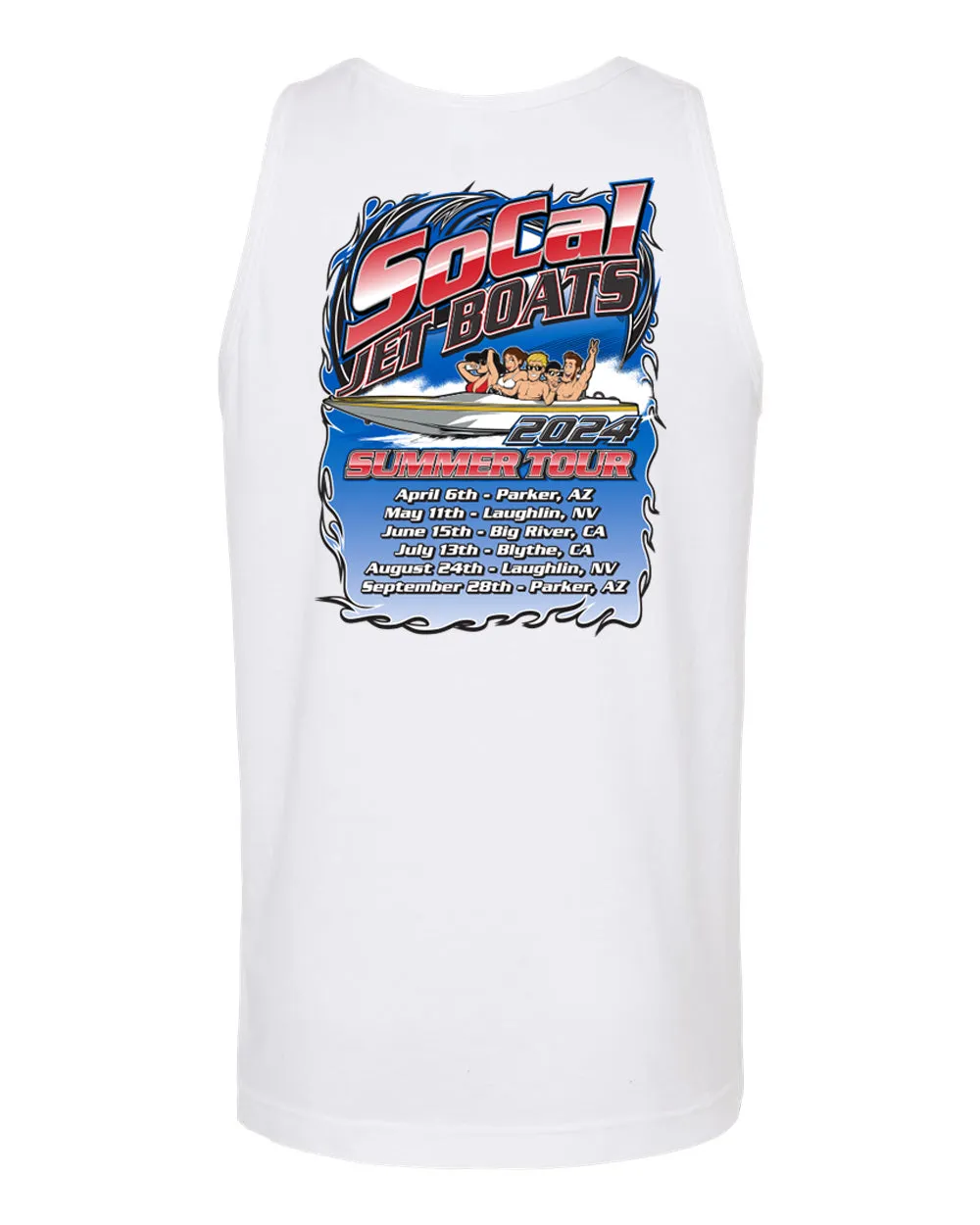 2024 Summer Tour Mens Tank Top
