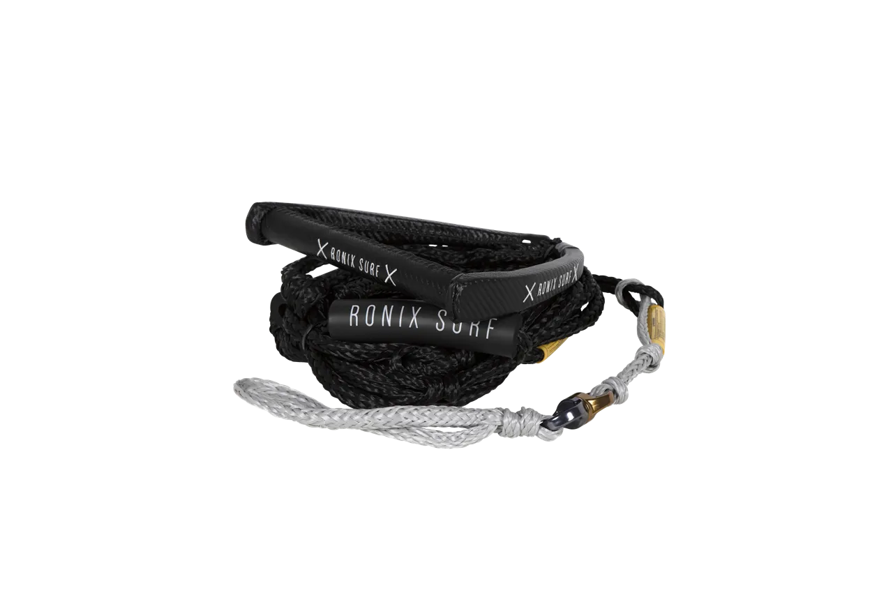 2025 Ronix Spinner Synthetic Surf Rope w Carbon Handle