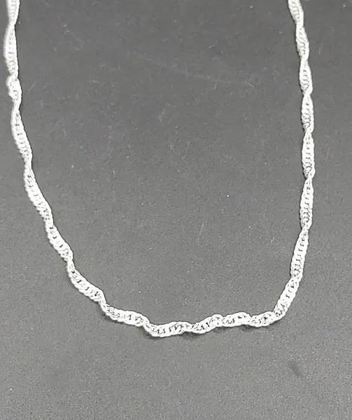 20" Sterling Silver Chain Sing