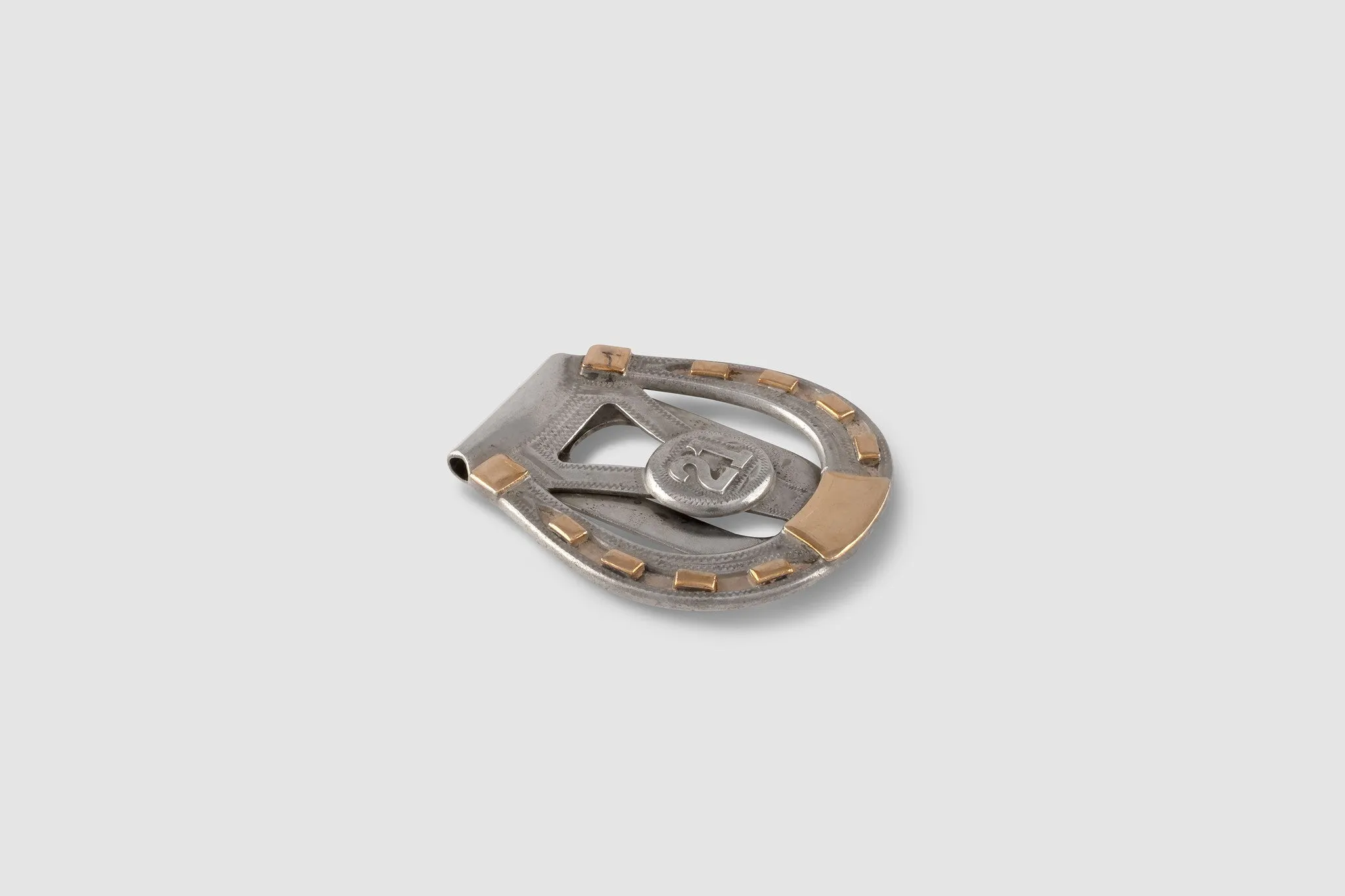 21 Club Horseshoe Money Clip