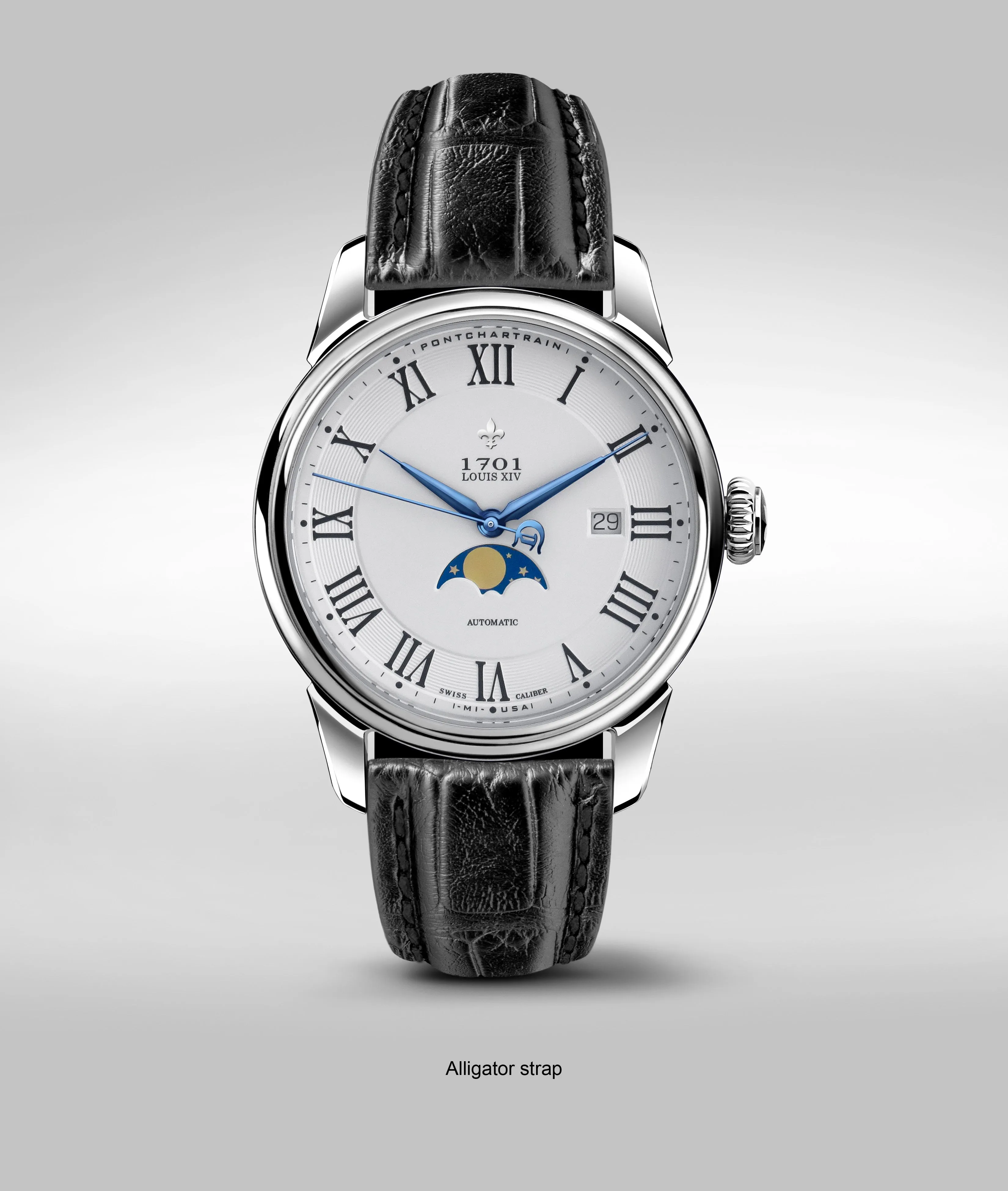 42mm Pontchartrain Louis XIV Moonphase Exhibition