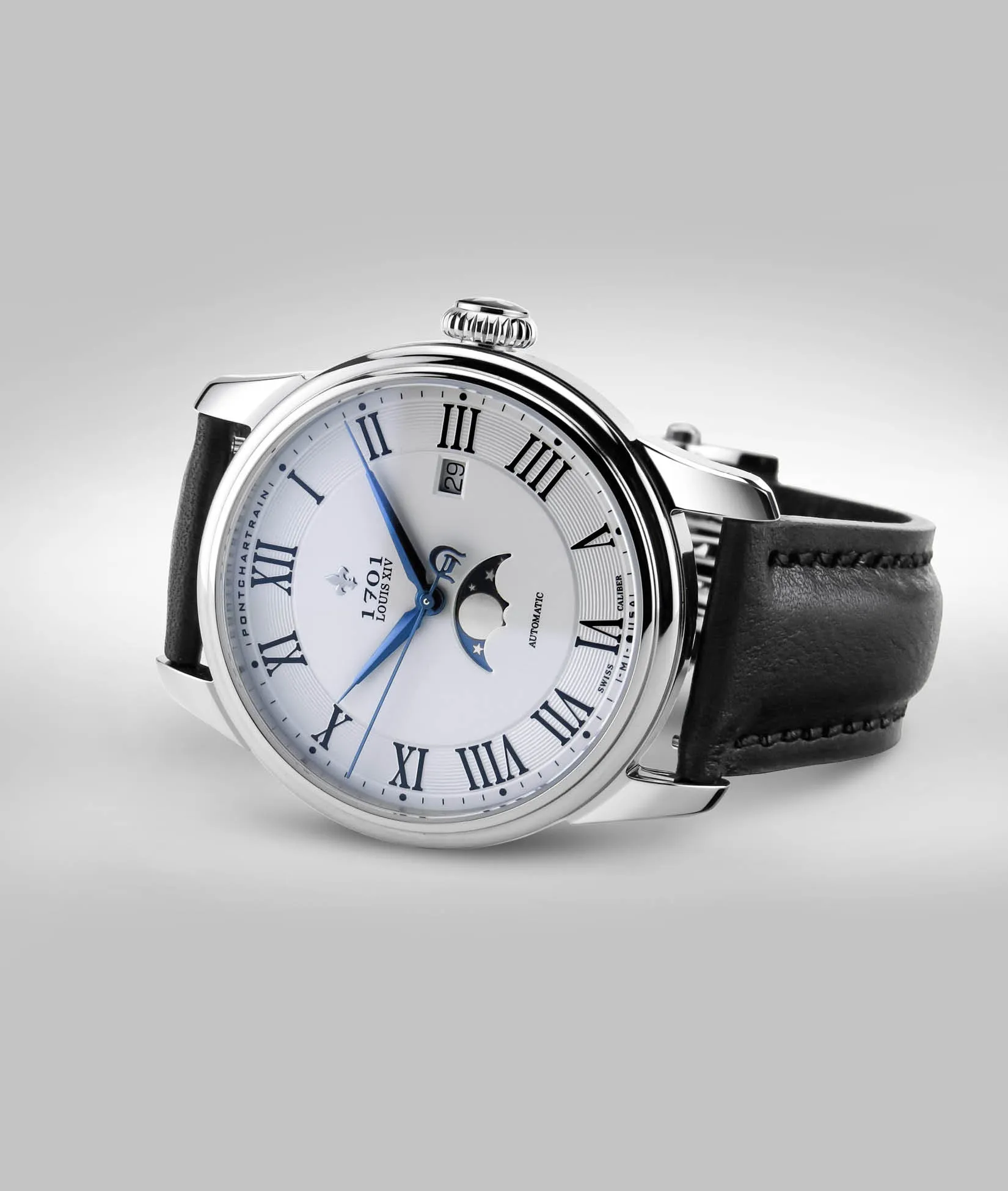 42mm Pontchartrain Louis XIV Moonphase Exhibition