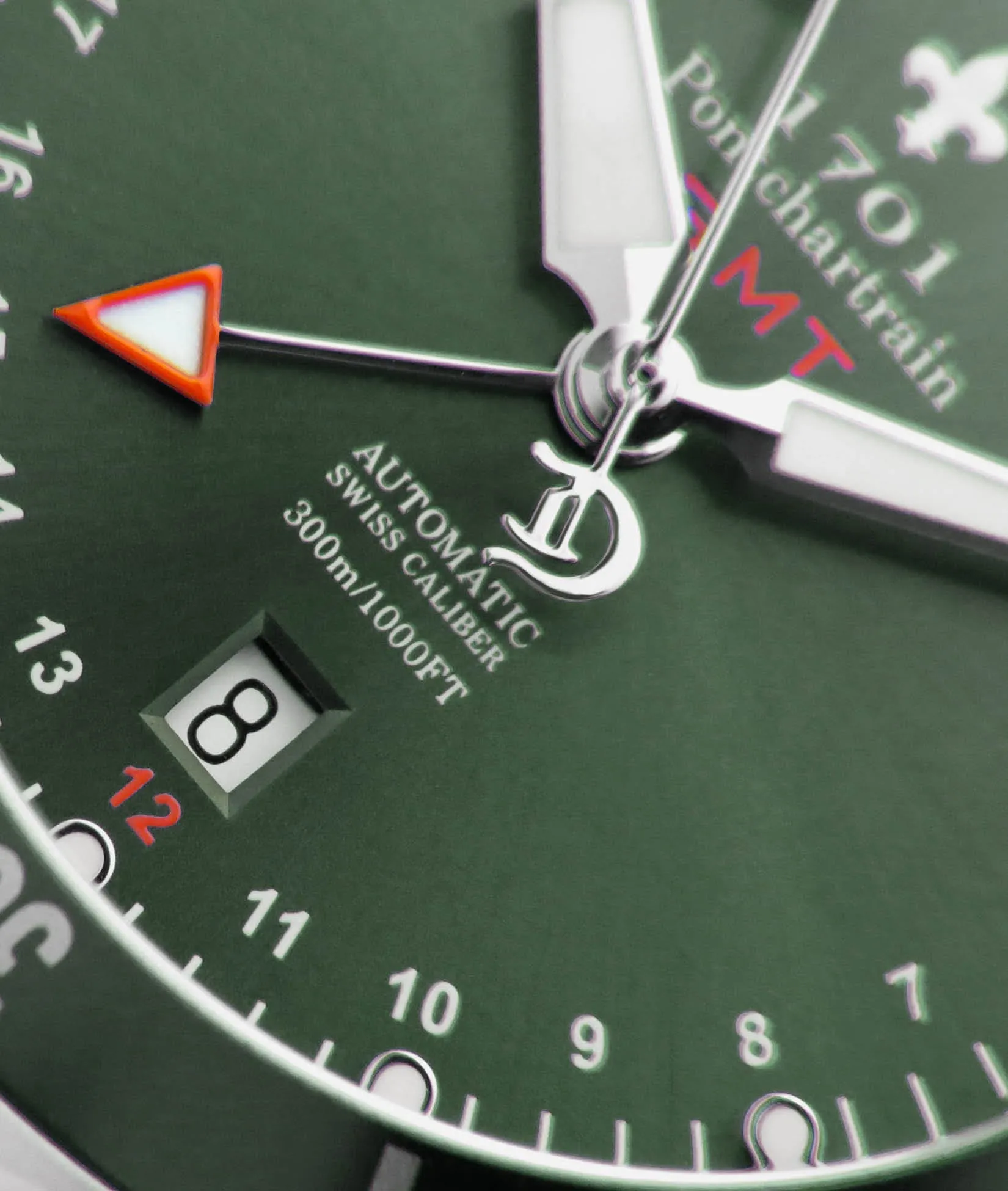 43mm 1701 Pontchartrain® Great Lakes Edition GMT Diver
