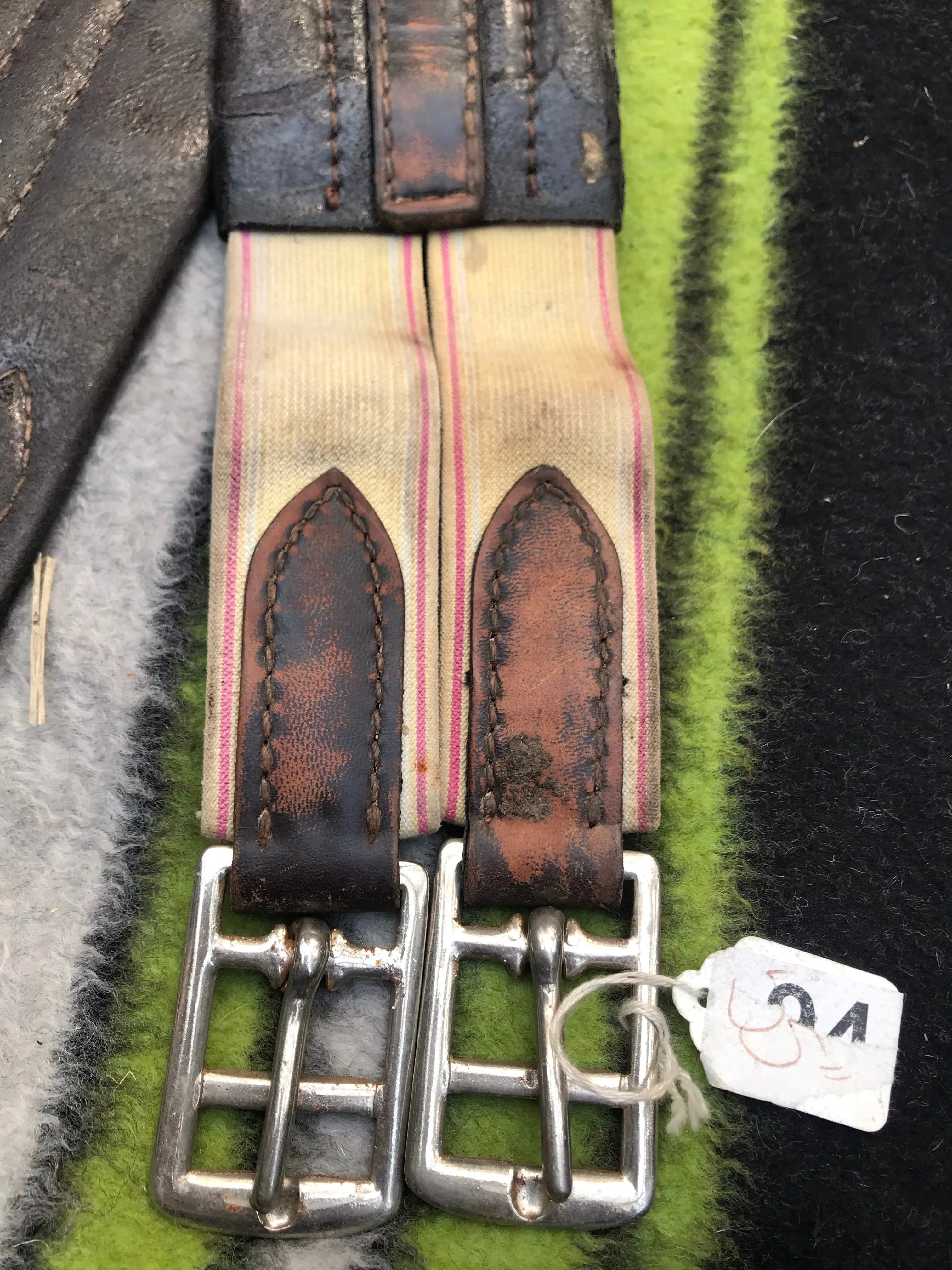 55” brown leather girth FREE POSTAGE