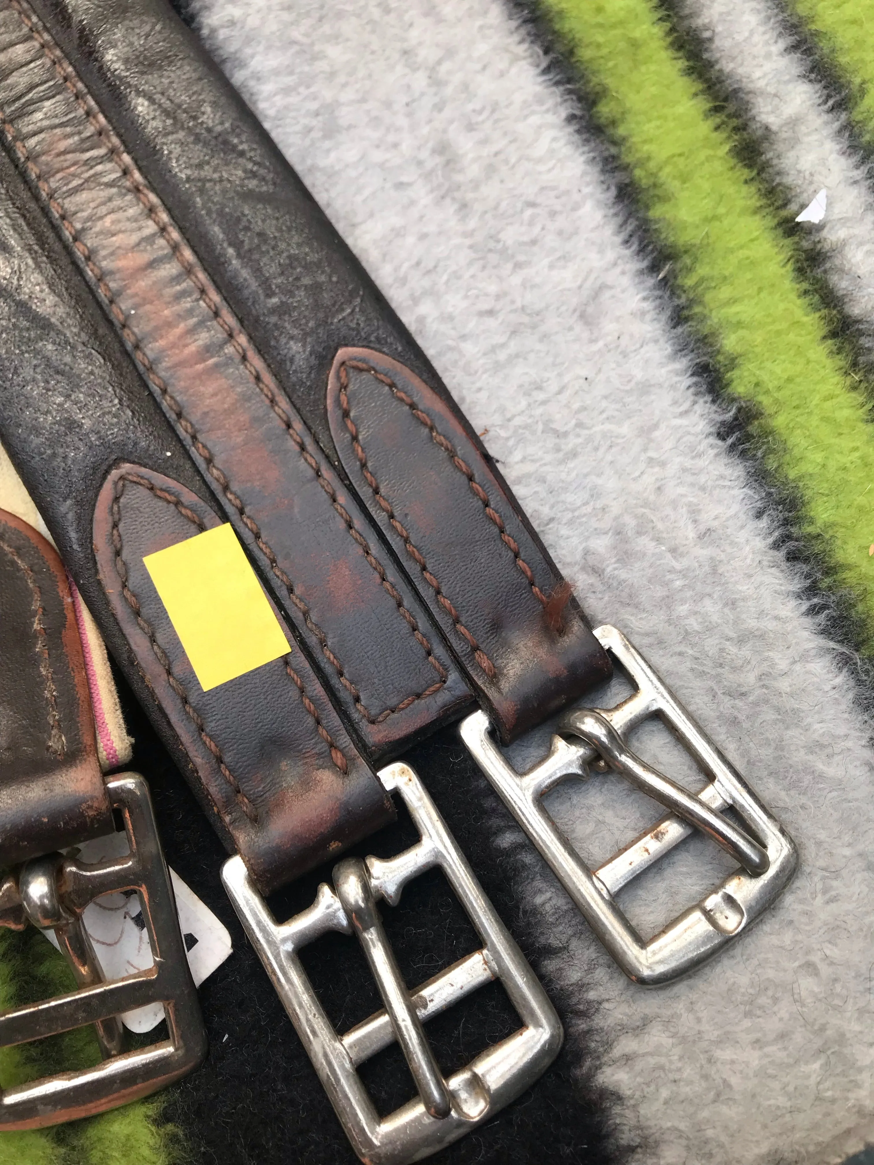 55” brown leather girth FREE POSTAGE