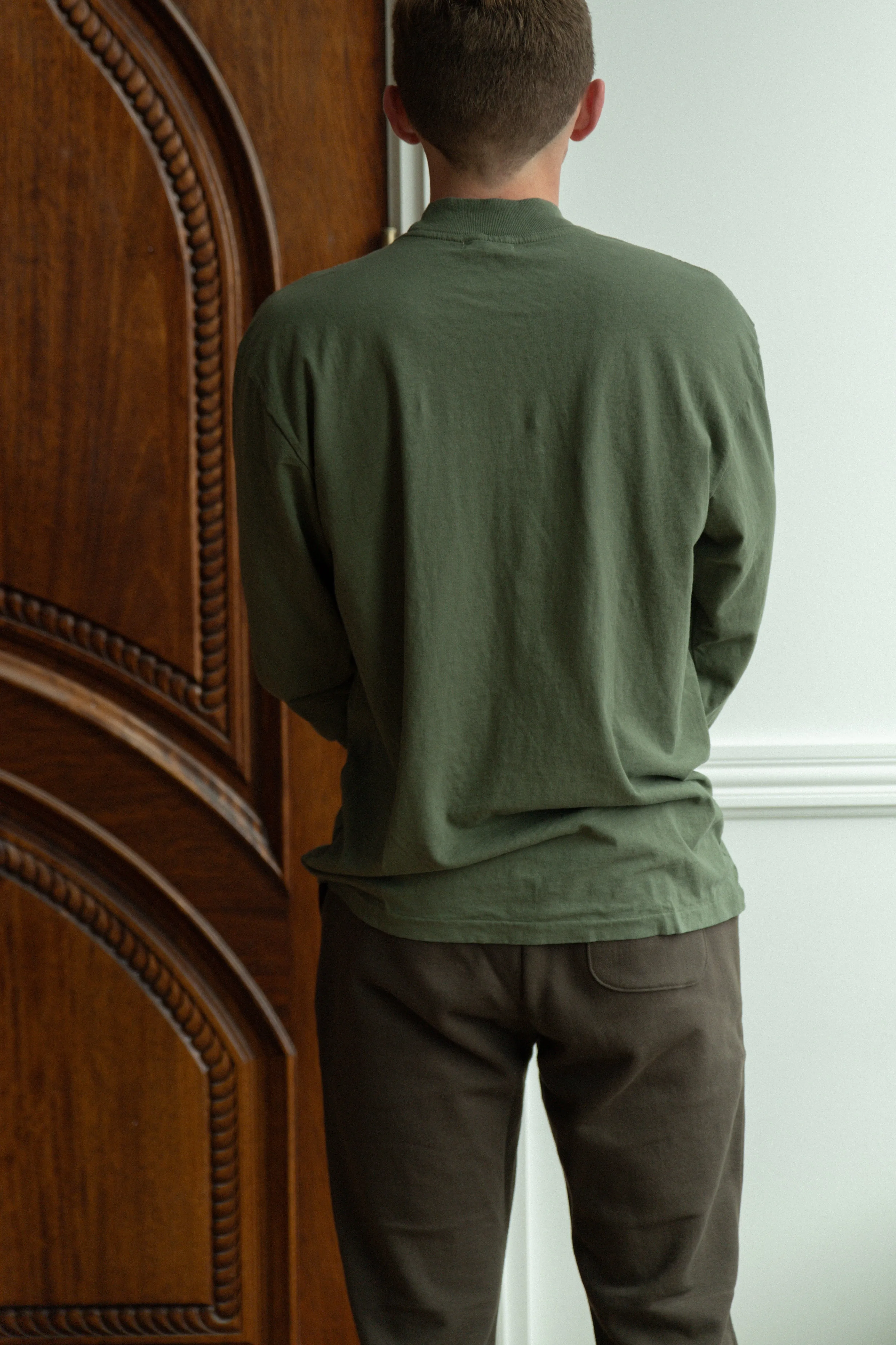 900 Long Sleeve Mock Tee